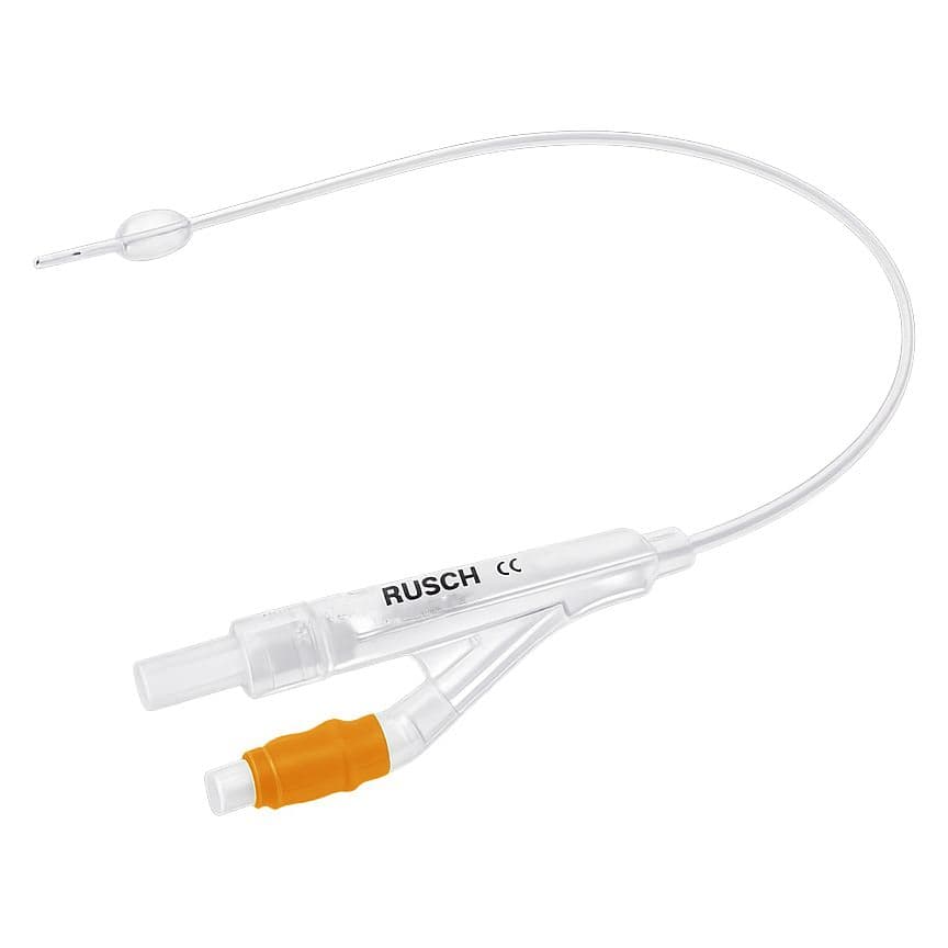 Rusch Silkomed 100% Silicone 2-Way Foley Catheter, 16 Fr - Each - Image 1