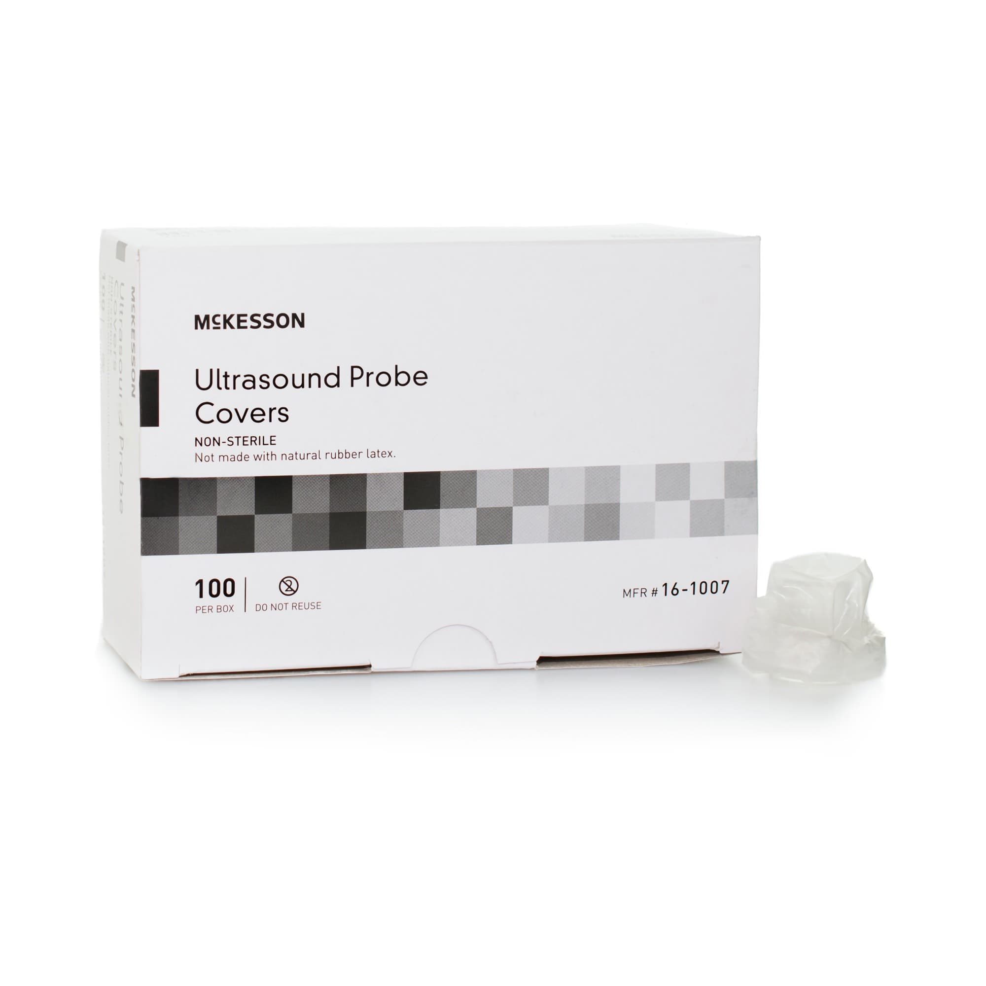 McKesson Ultrasound Probe Cover 1 x 9 Inch Bulk NonSterile - Image 1