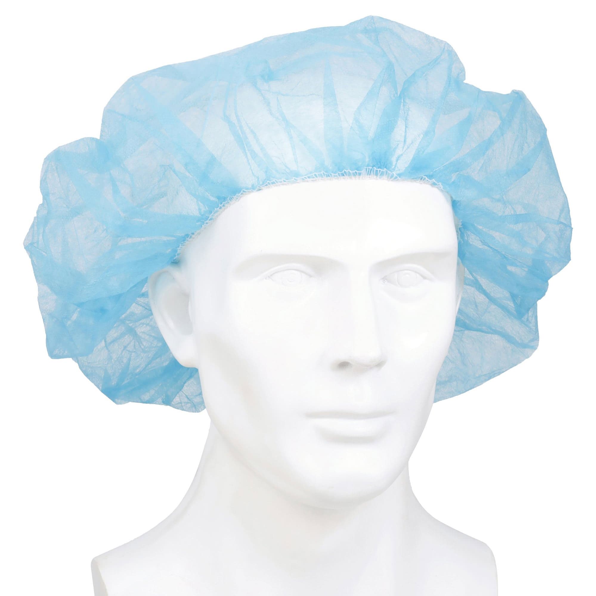 McKesson Bouffant Cap, 21 Inch Circumference - Box of 100 - Image 1