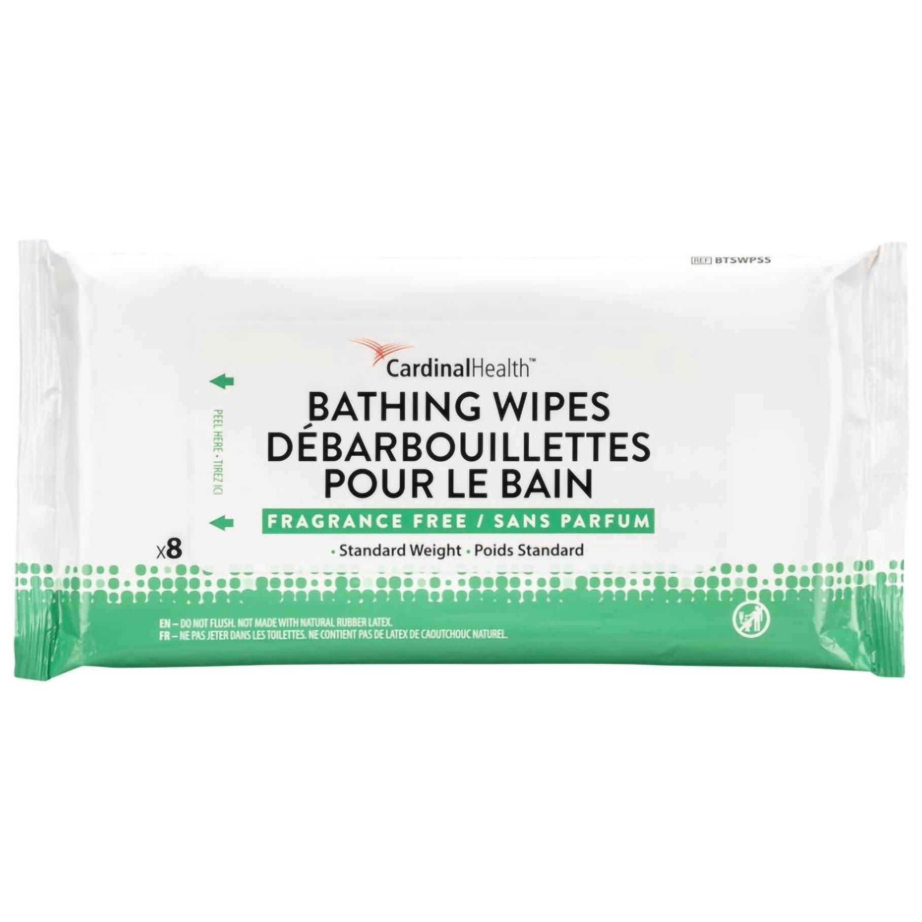 Cardinal Health Bathing Wipe, Standard Weight - Case of 288 - Image 1