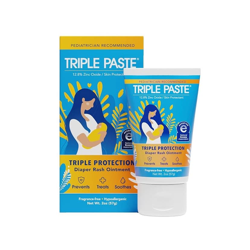 Triple Paste Diaper Rash Ointment, 2 oz - Package of 30 - Image 1
