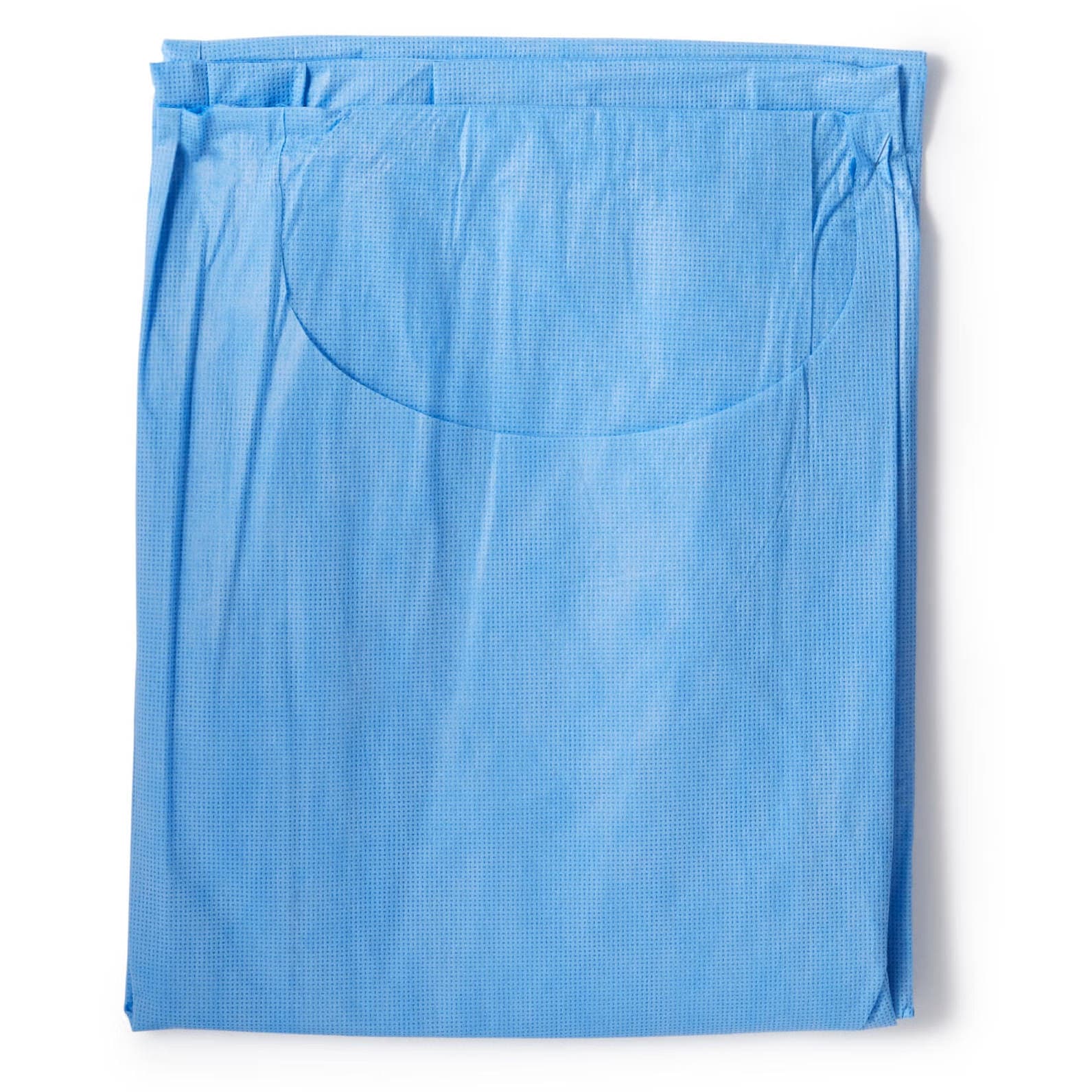 Halyard Inc Patient Exam Gown, Blue - Box of 10 - Image 1