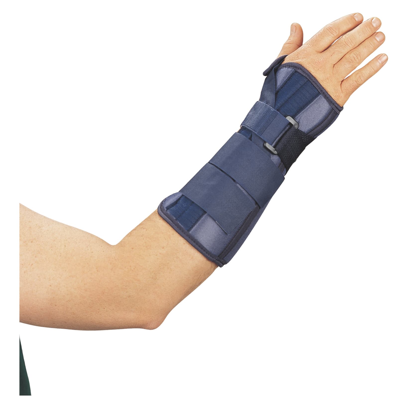 Deroyal Wrist and Forearm Brace Black-Blue, 11 Inch, Extra Large, Left hand - Each - Image 1
