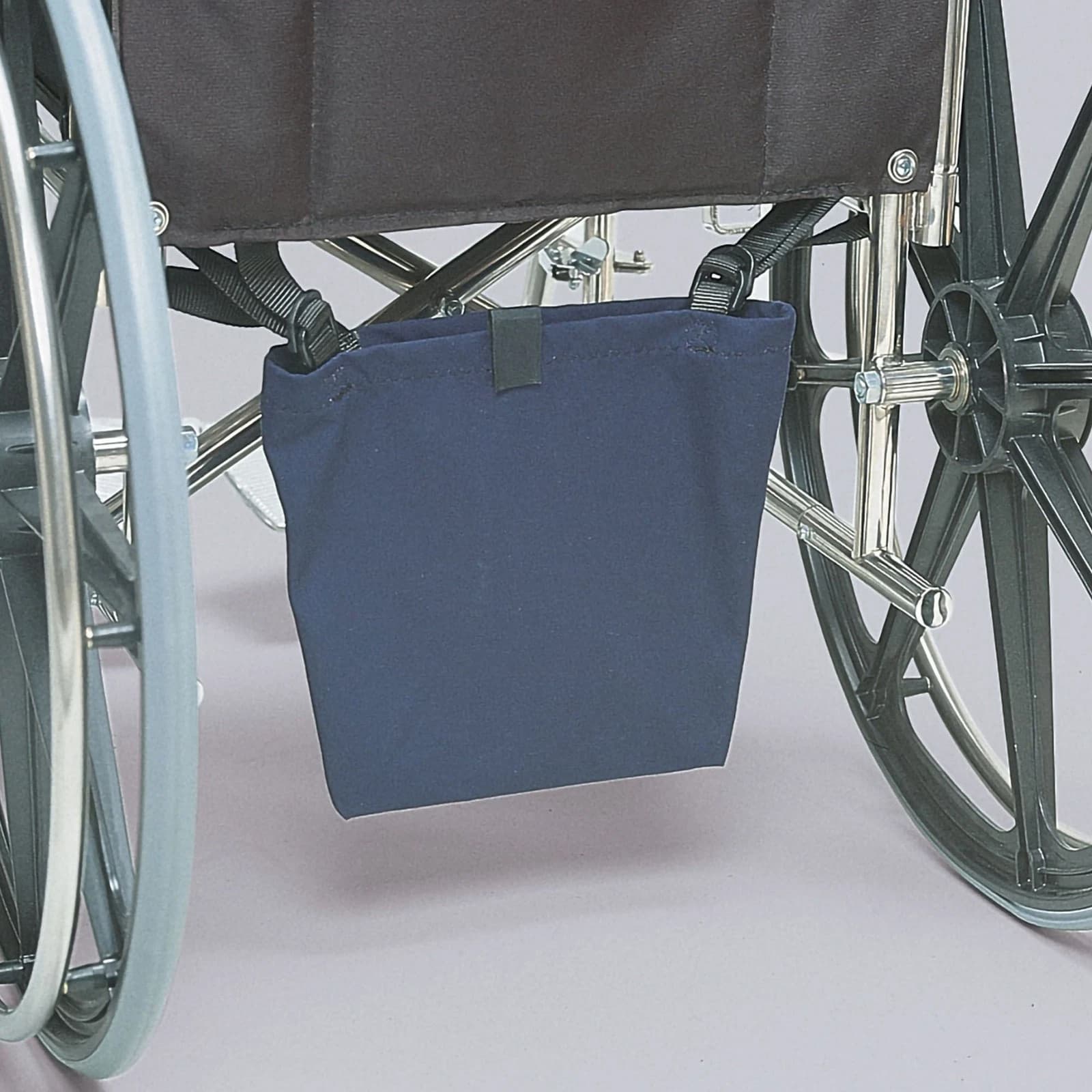 Posey Urine Drainage Bag Holder-Cover 13-1/2" L x 10-1/2" W, Washable Canvas Holder with Straps - Image 2
