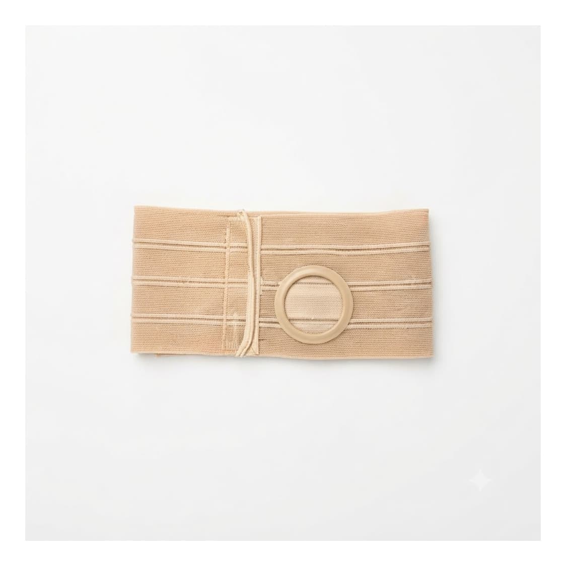 Nu-Hope Ostomy Support Belt Without Prolapse Flap, 2-7/8 x 3-3/8" Beige, 2X-Large - Each - Image 1