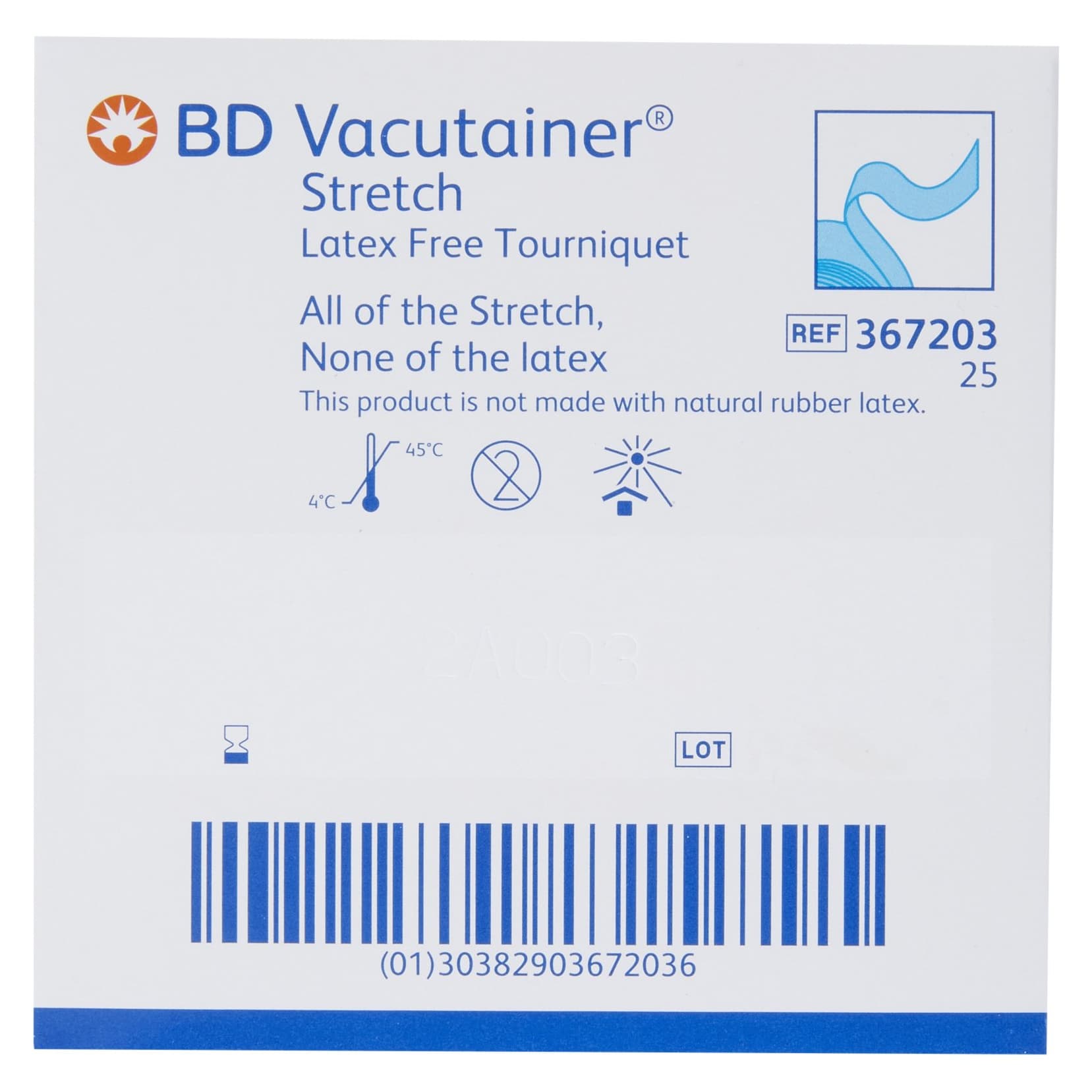 Vacutainer Stretch Polyethylene Tourniquet Strap - Image 3