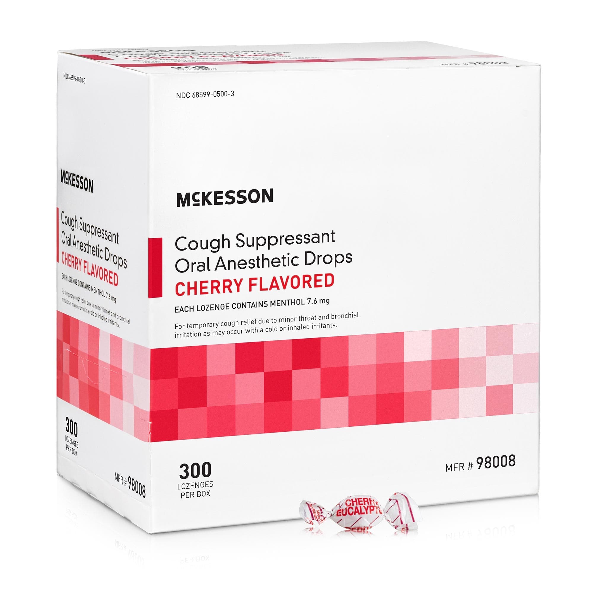 McKesson Cough Suppressant Oral Anesthetic Drops - Image 1