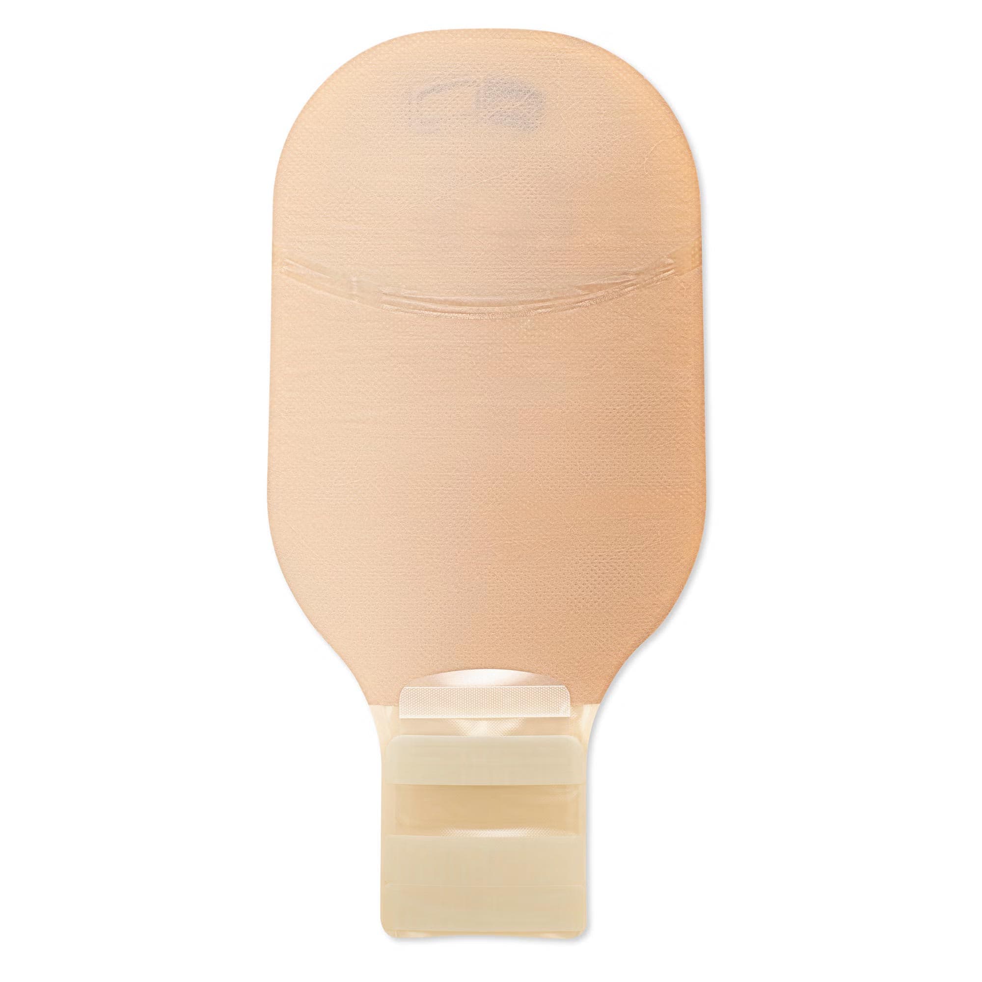 Premier 1-Piece Drainable Ostomy Pouch with Convex CeraPlus Barrier, 1-1/8 Inch - Box of 5 - Image 1