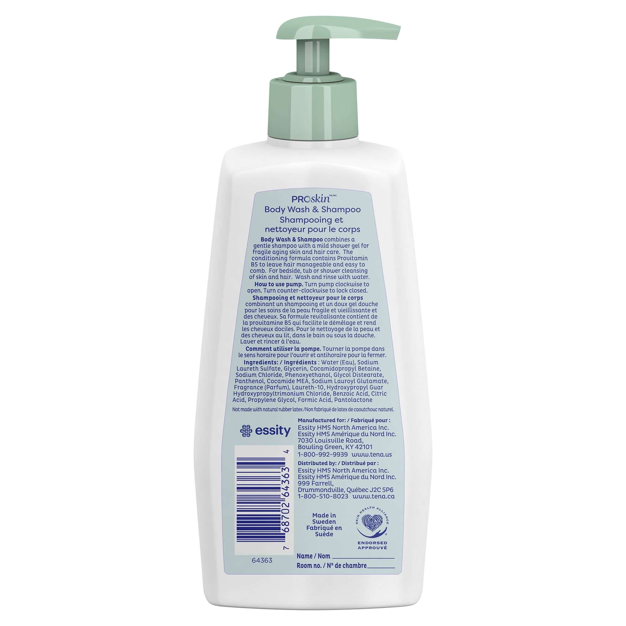 TENA ProSkin Body Wash and Shampoo - Image 2