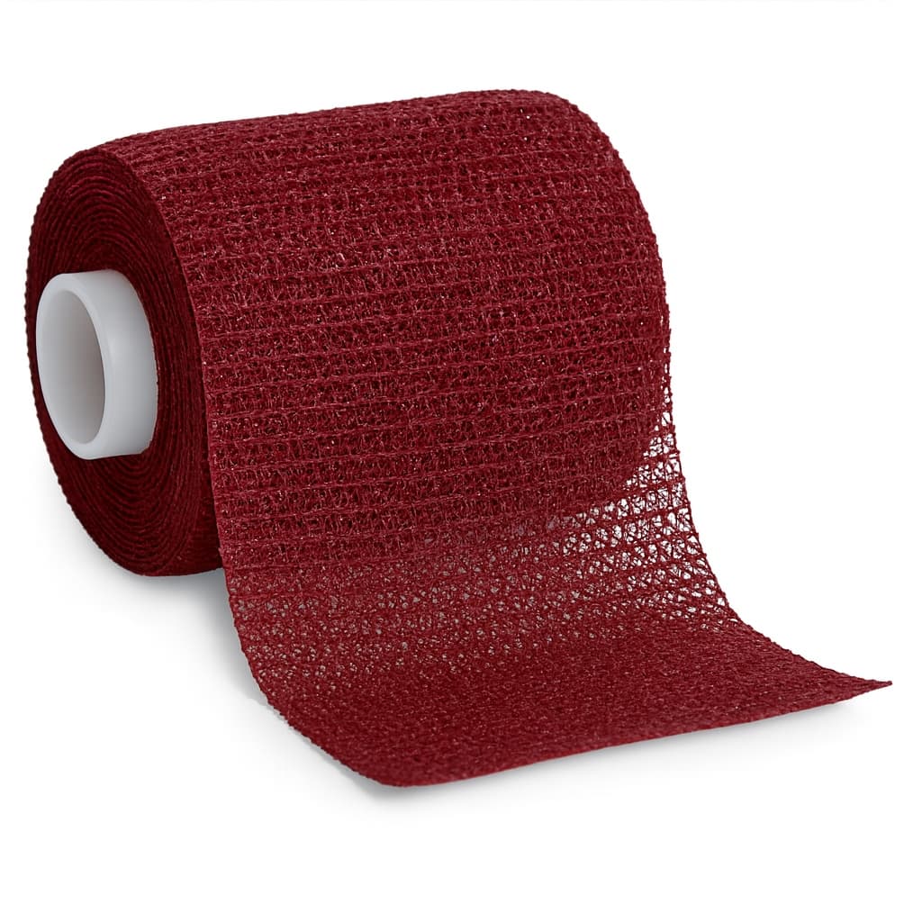 Delta-Lite Plus Fiberglass Cast Tape, Maroon, 2 Inch x 12 Feet - Box of 10 - Image 1
