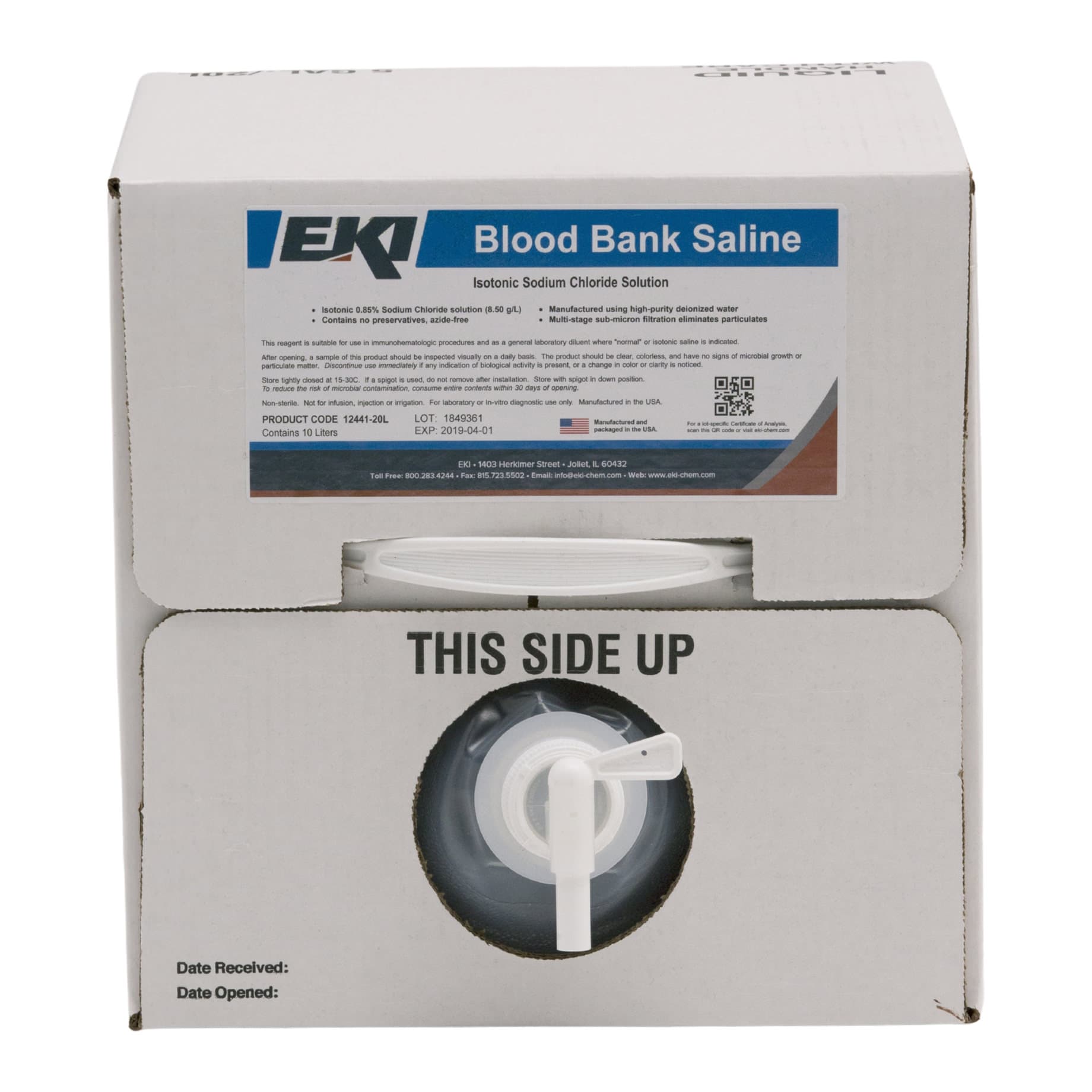 Immunohematology Reagent Saline Blood Bank 0.85% - Image 4