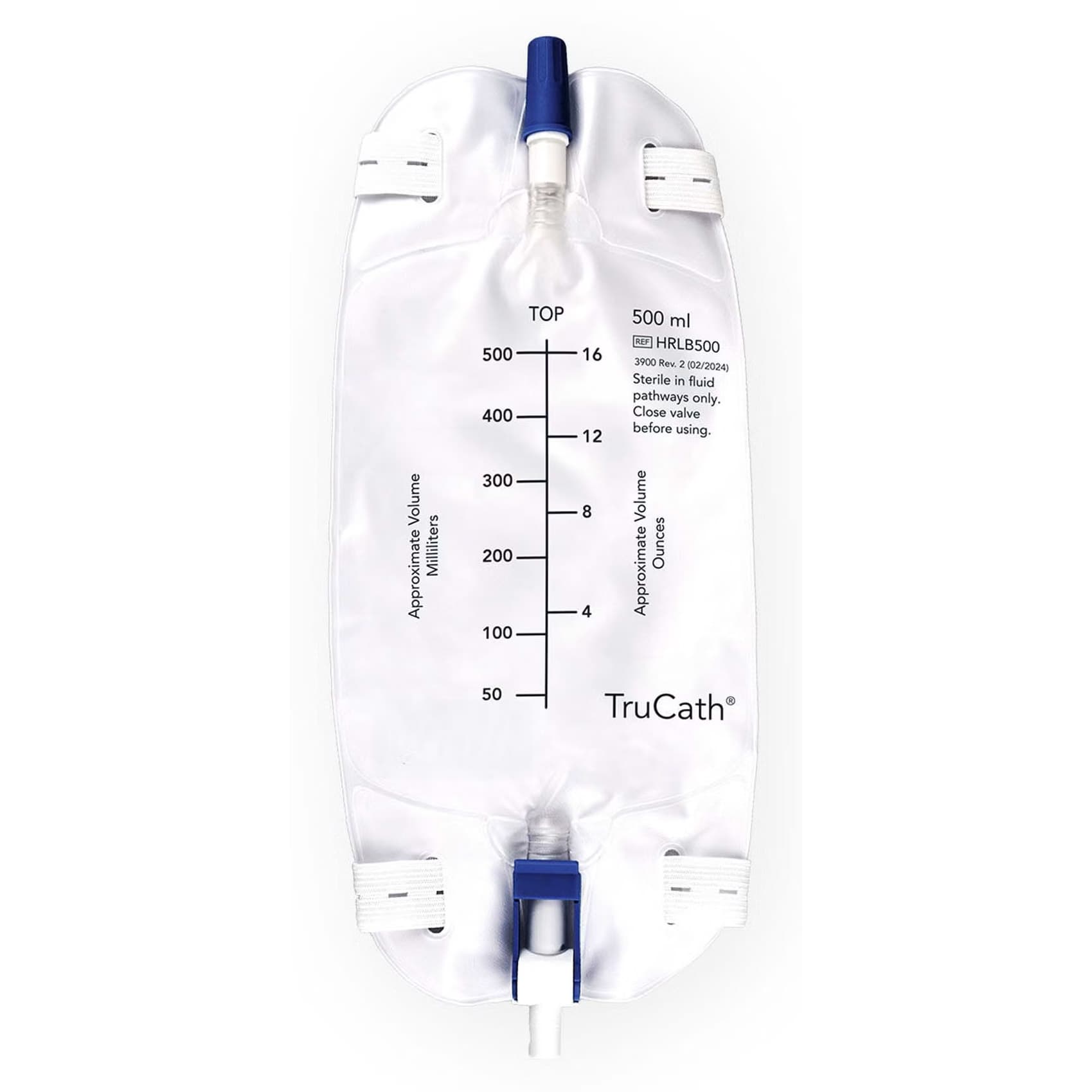 TruCath Premium Urinary Leg Bag, 500 ml - Each - Image 1