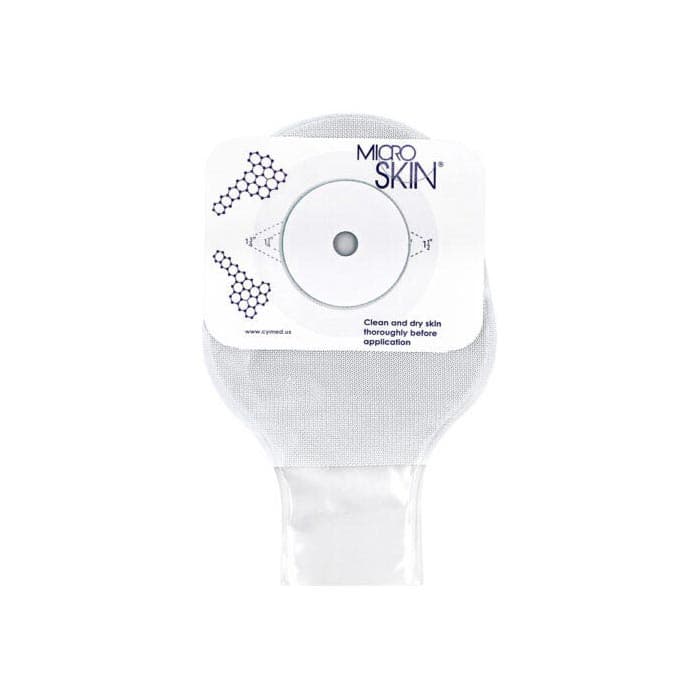 Cymed 1-Piece 9" Drainable Colostomy Pouch - Image 1