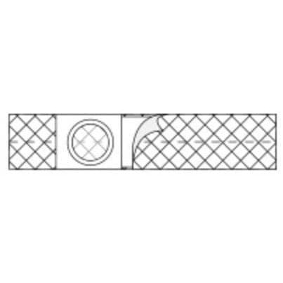 Nu-Hope 3" Flat panel Ostomy Support Belt Without Prolapse Flap, 2-1/4" White, Small - Each - Image 1