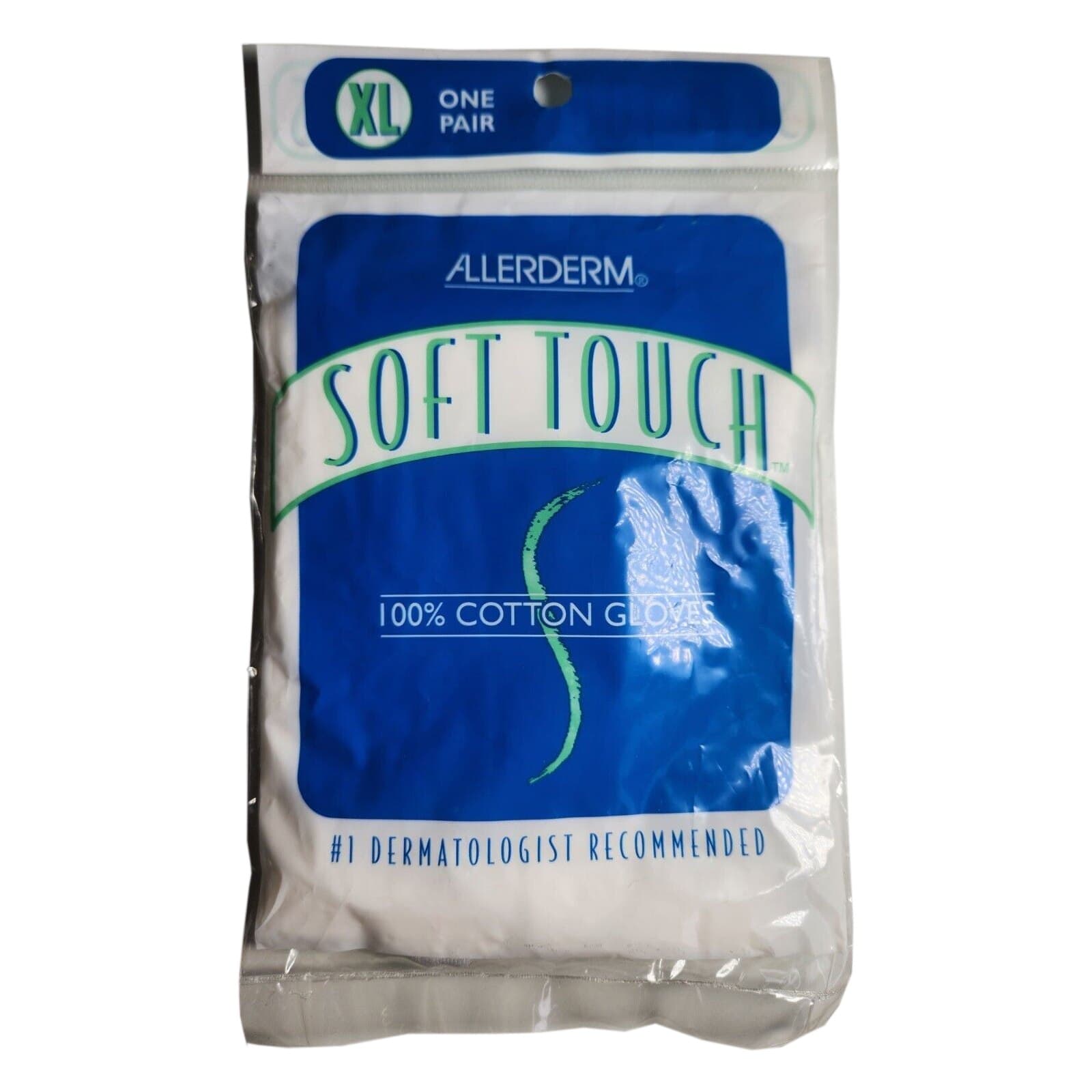 Allerderm Seamless Cotton Glove Liner, Small, White - Image 1
