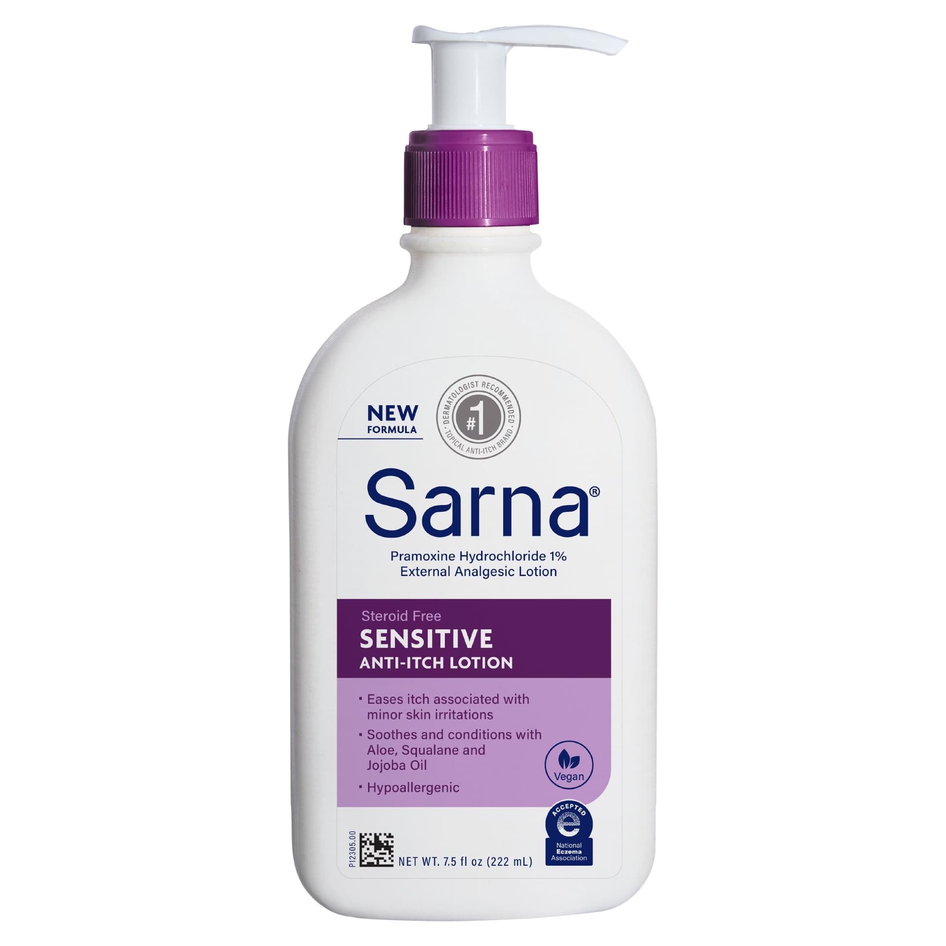 Sarna Anti-Itch Hand and Body Lotion, Unscented, 7.5 oz - Image 2