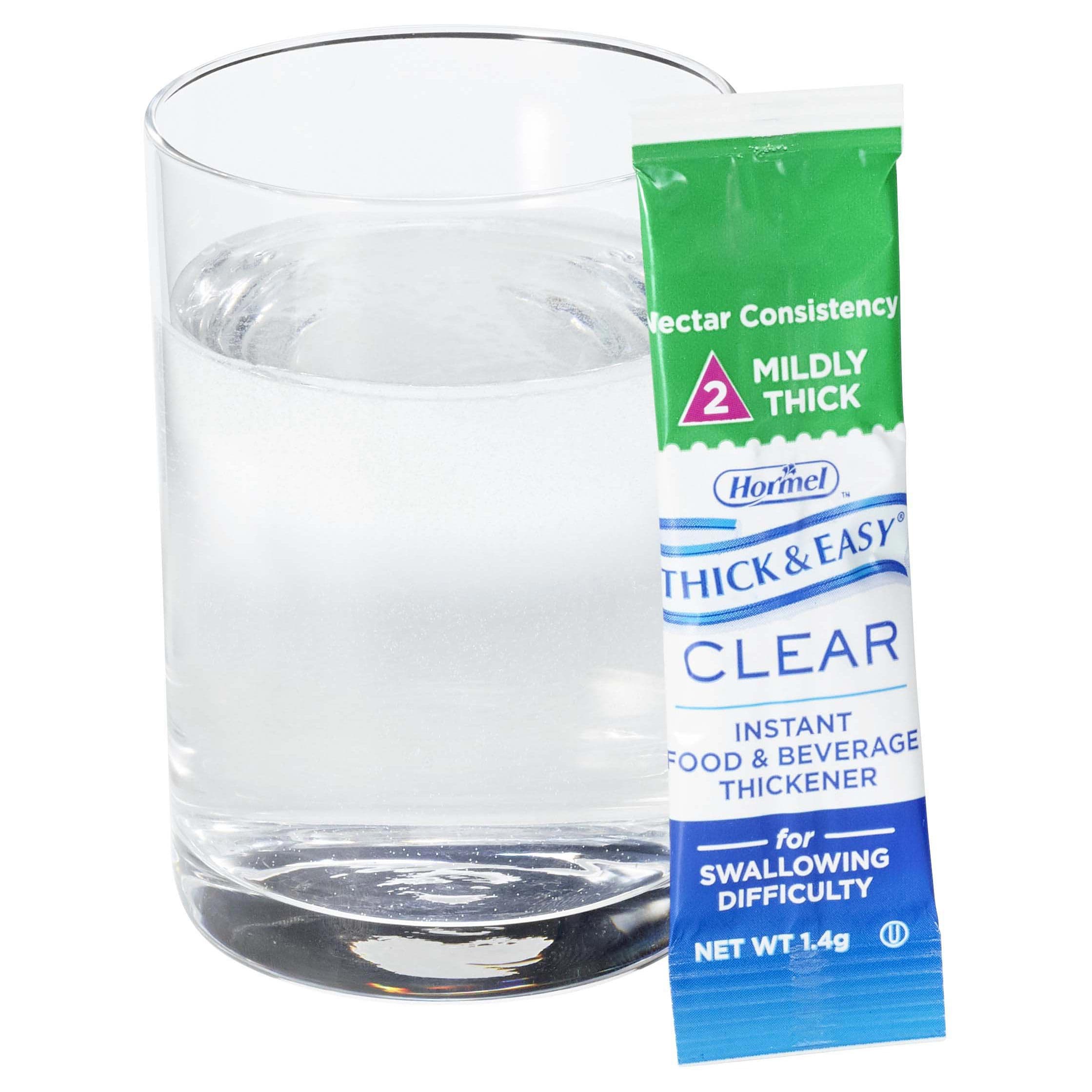 Thick and Easy Clear Food and Beverage Thickener, Unflavored, 1.4 Gram - Case of 100 - Image 2