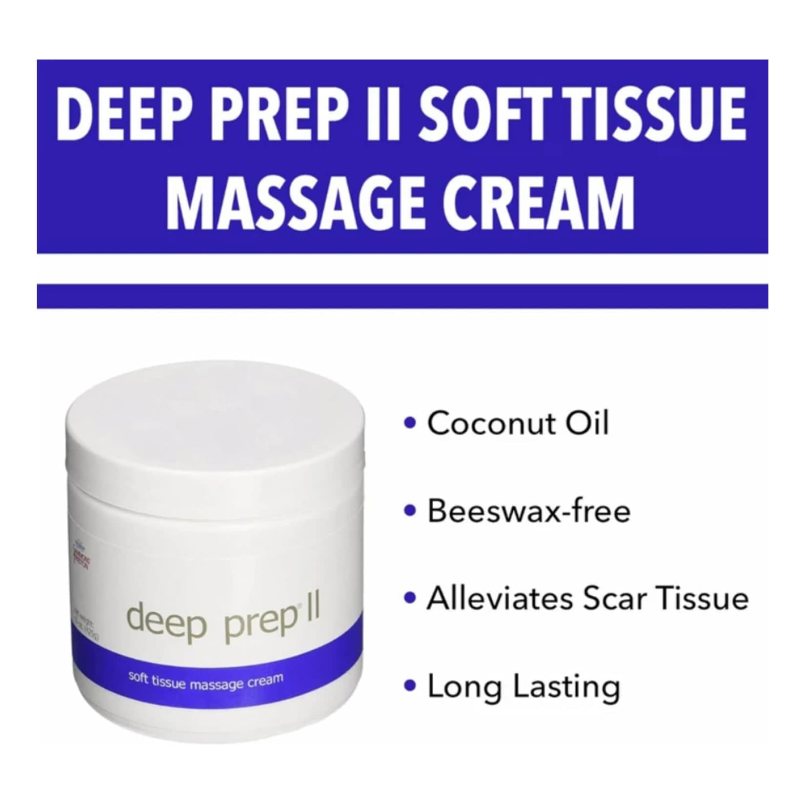 Sammons Preston Deep Prep Tissue Massage Cream, 15 oz - Each - Image 2