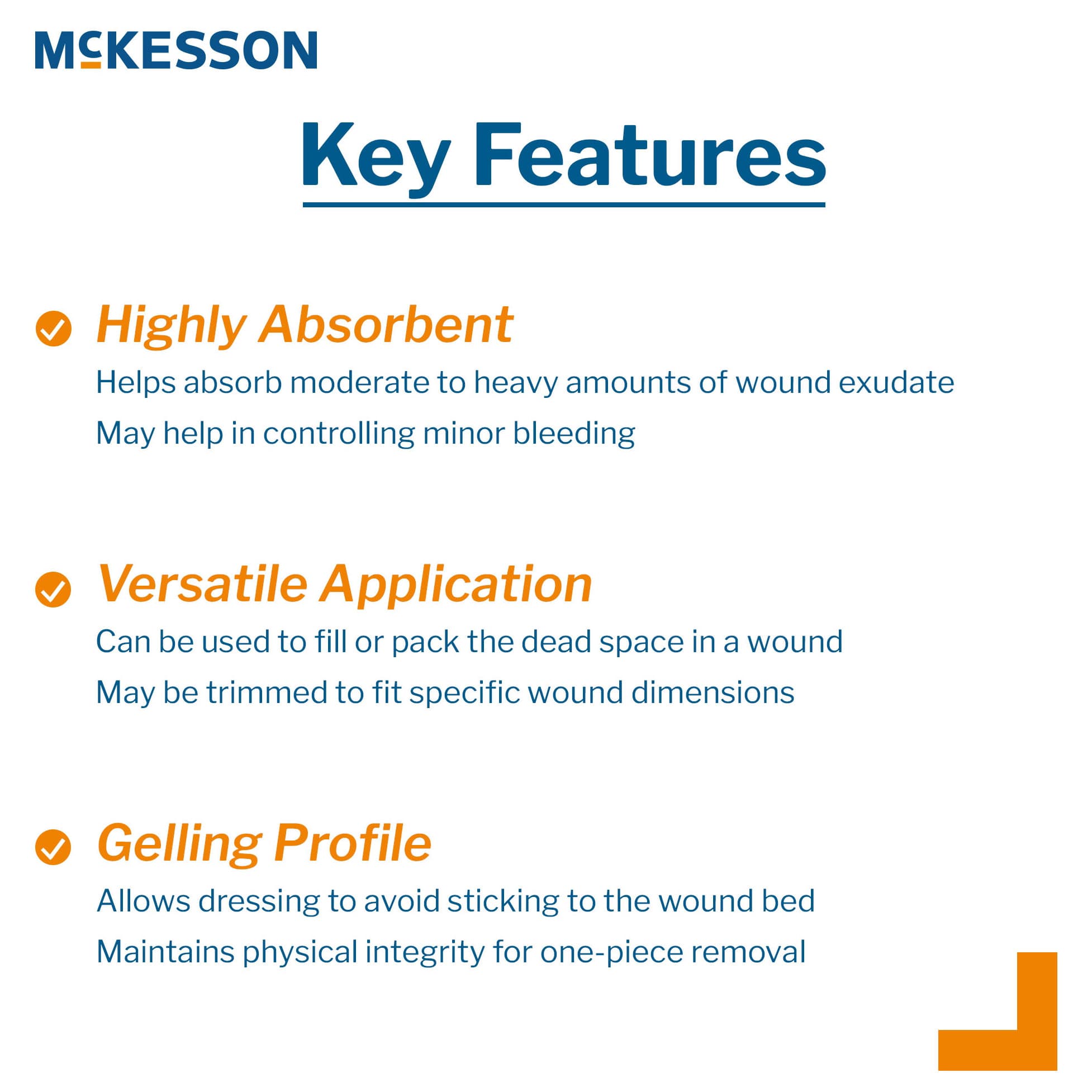Mckesson Calcium Alginate Dressing - Image 5