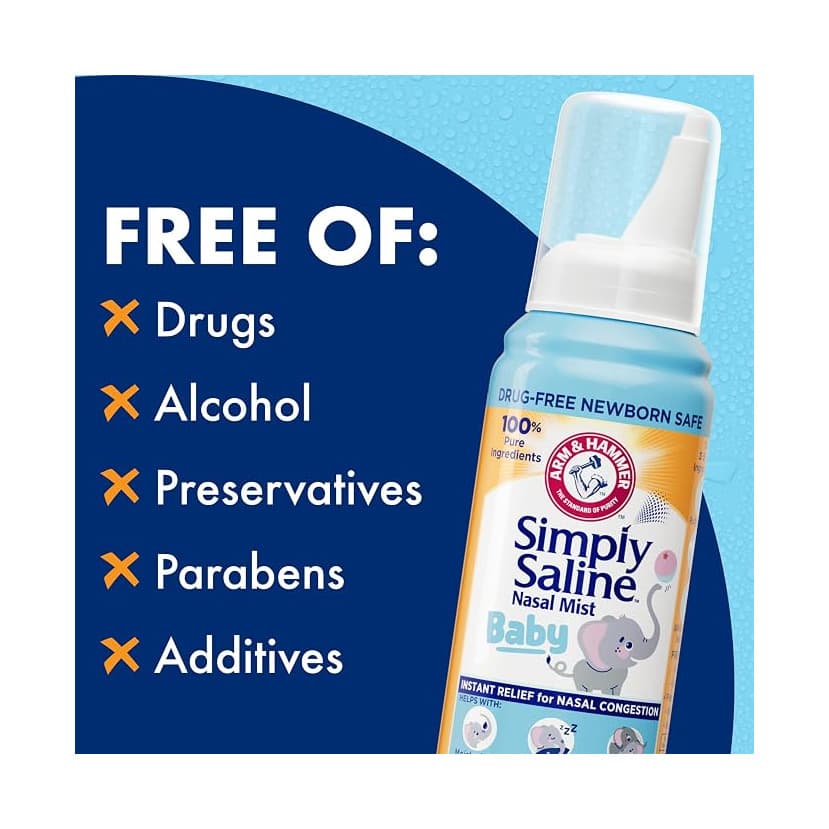 Simply Saline Baby Nasal Mist, 1.5 oz - Each - Image 3