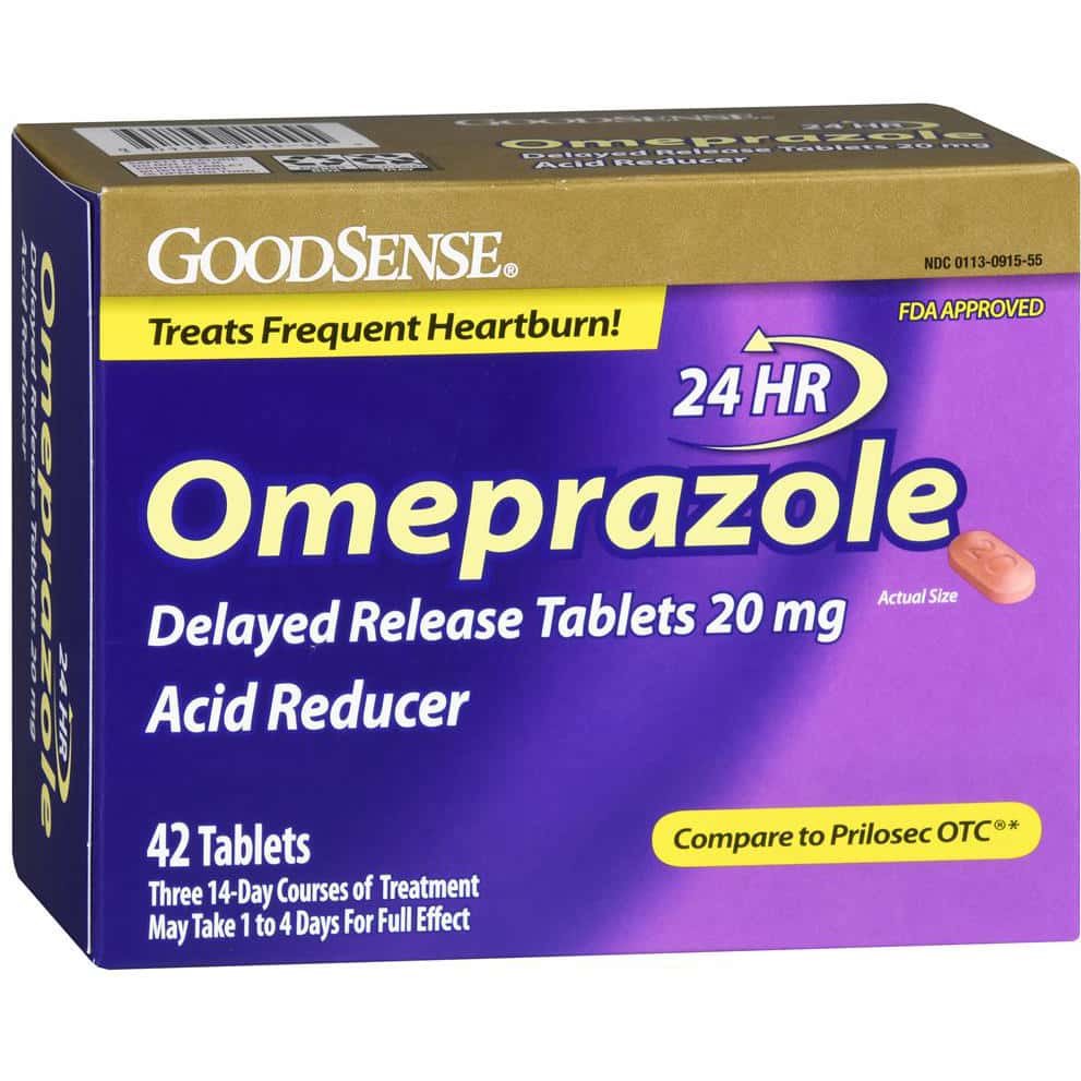GoodSense Omeprazole Delayed Release Tablets