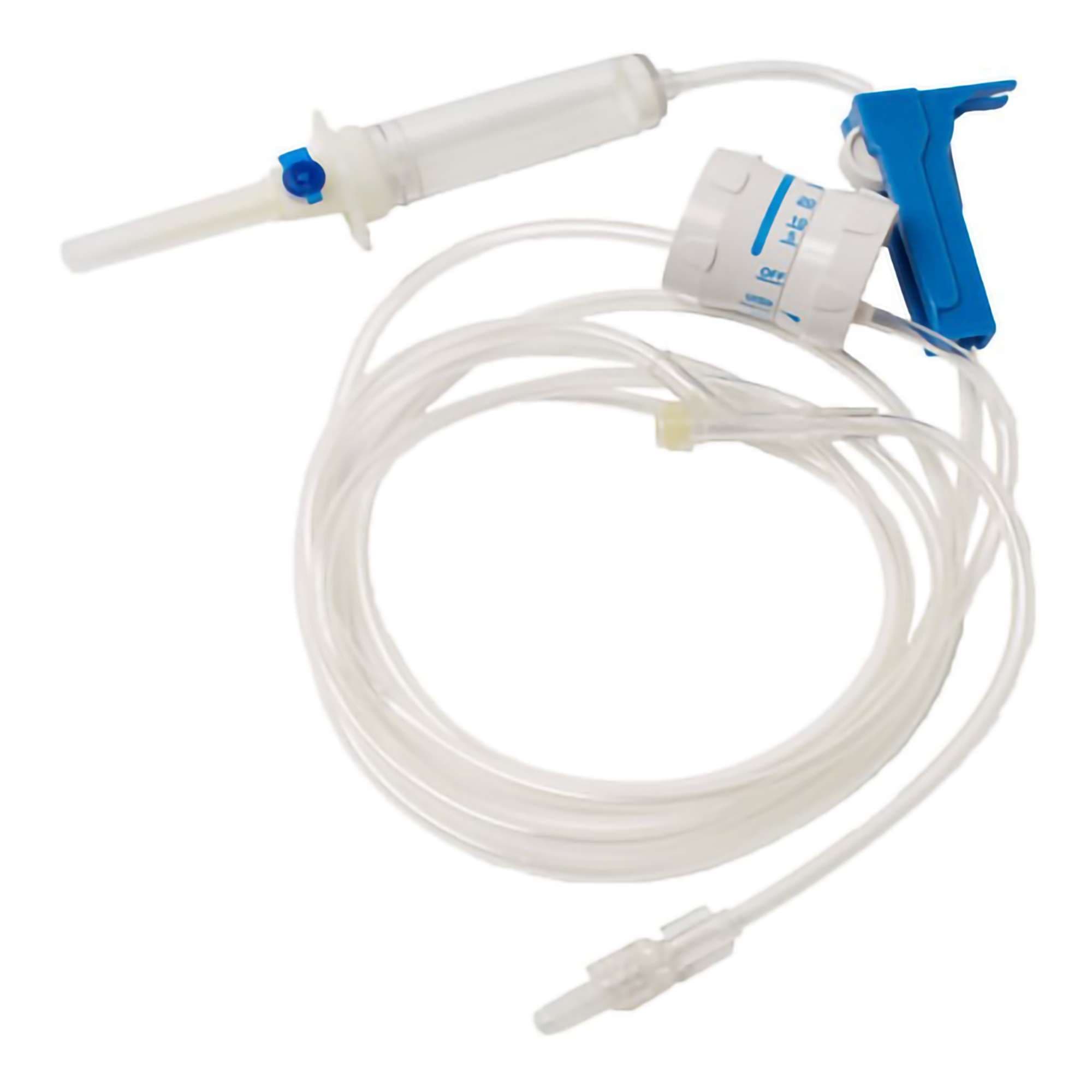 Truecare Biomedix IV Administration Set with GVS EasyDrop Flow Regulator - Box of 40 - Image 1