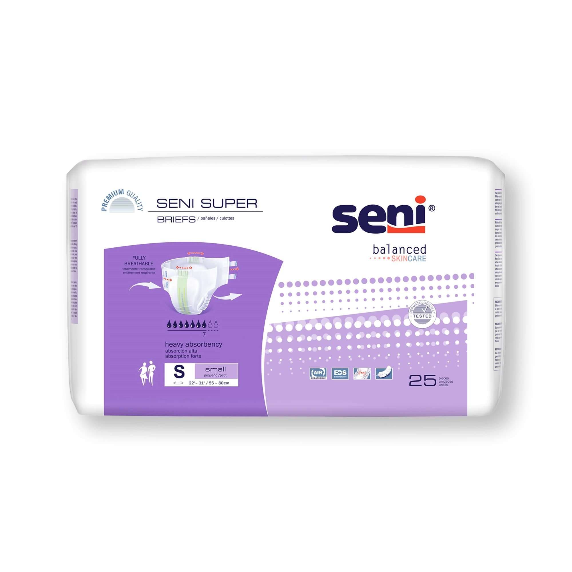 Seni Super Briefs, Small - Package of 25 - Image 1