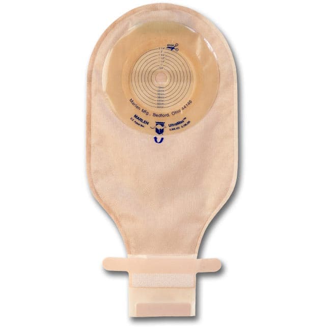 SuperFlat Drainable Pouch with AquaTack Hydrocolloid Barrier, Without Filter - Box of 5 - Image 1