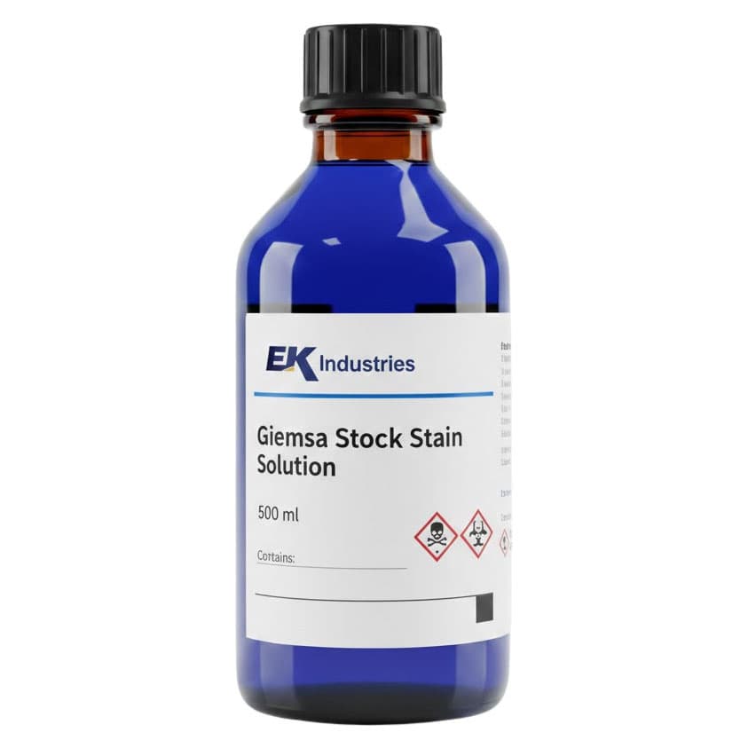 Giemsa Stock Stain Solution, 500 ml - Each - Image 1