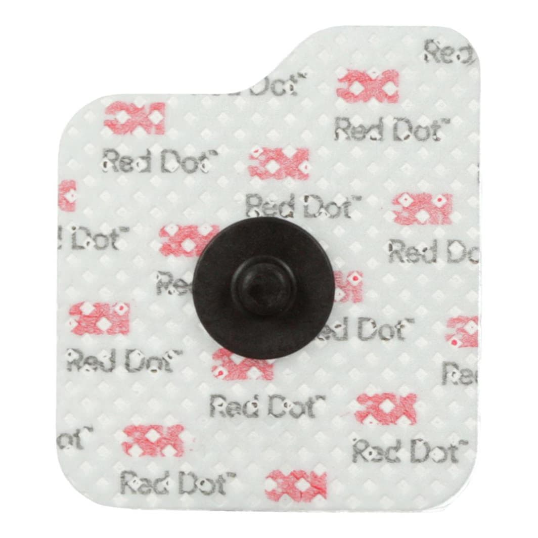 3M Red Dot Repositionable ECG Monitoring Electrodes - Bag of 5 - Image 1