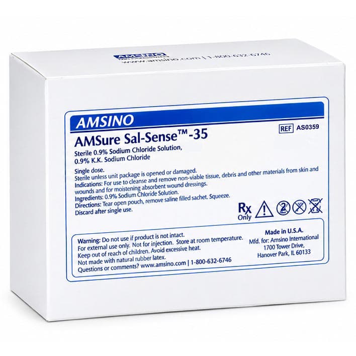AMSure Sal-Sense Saline Topical Solution, 0.9% Sodium Chloride - Image 2