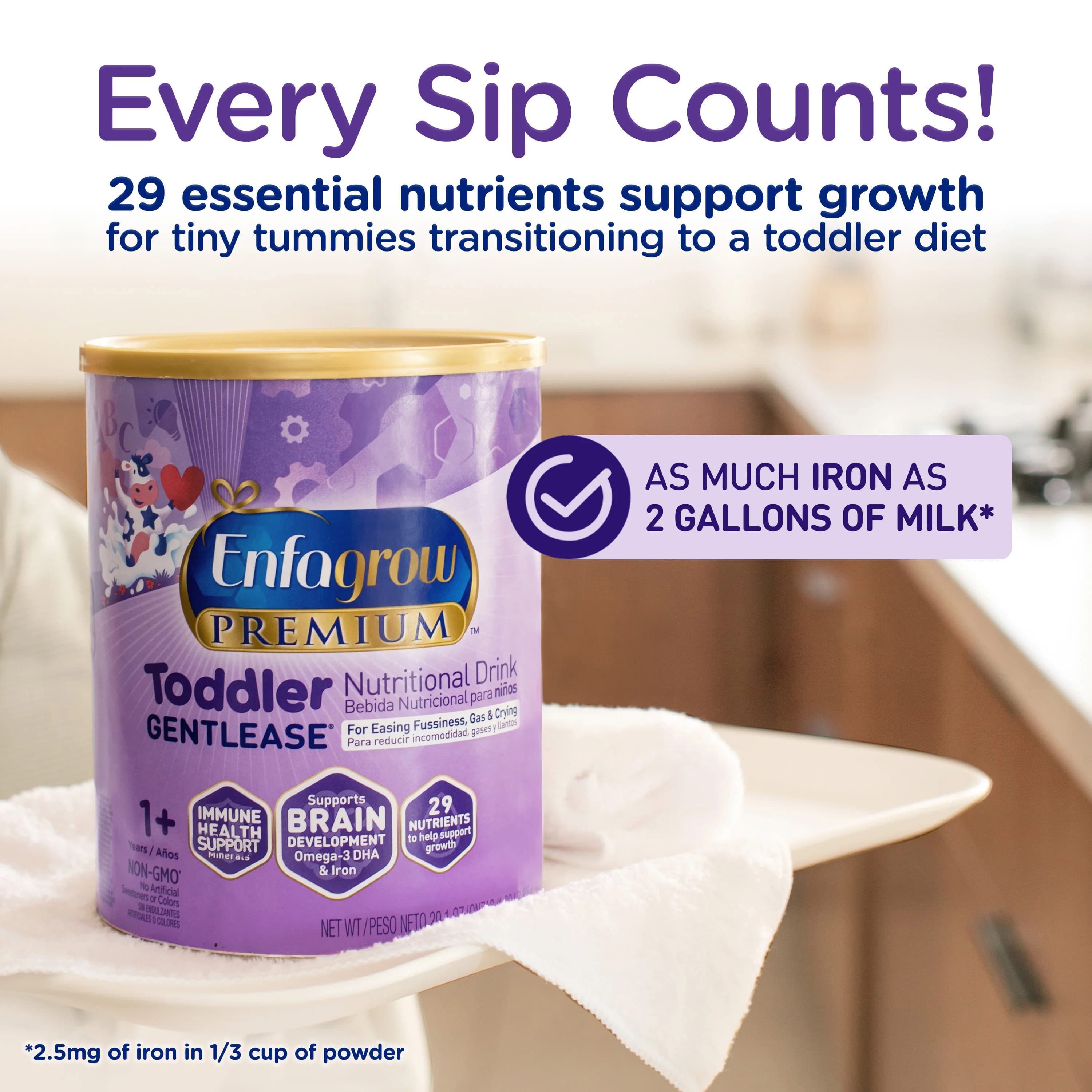 Enfagrow Premium Gentlease Toddler Nutritional Drink Mix - Image 5