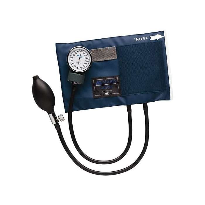 Mabis Caliber Large Adult Aneroid Sphygmomanometer, 13" - 20" Cuff Size - Image 1