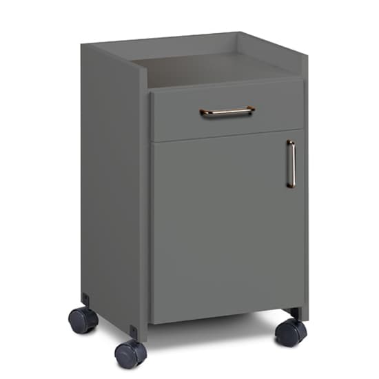 Clinton Mobile Bedside Cabinet - Image 3