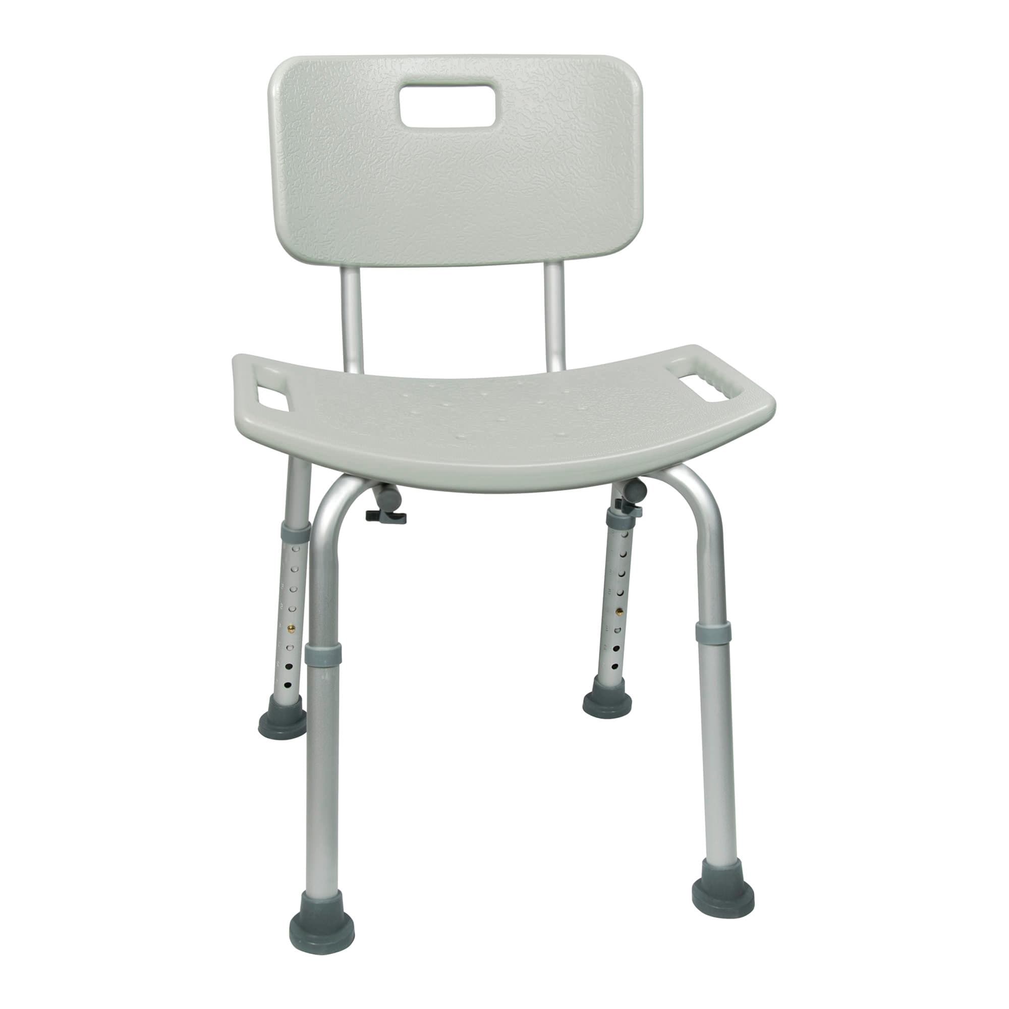McKesson Fixed Arm Aluminium Frame Bath Bench, Gray - Image 2