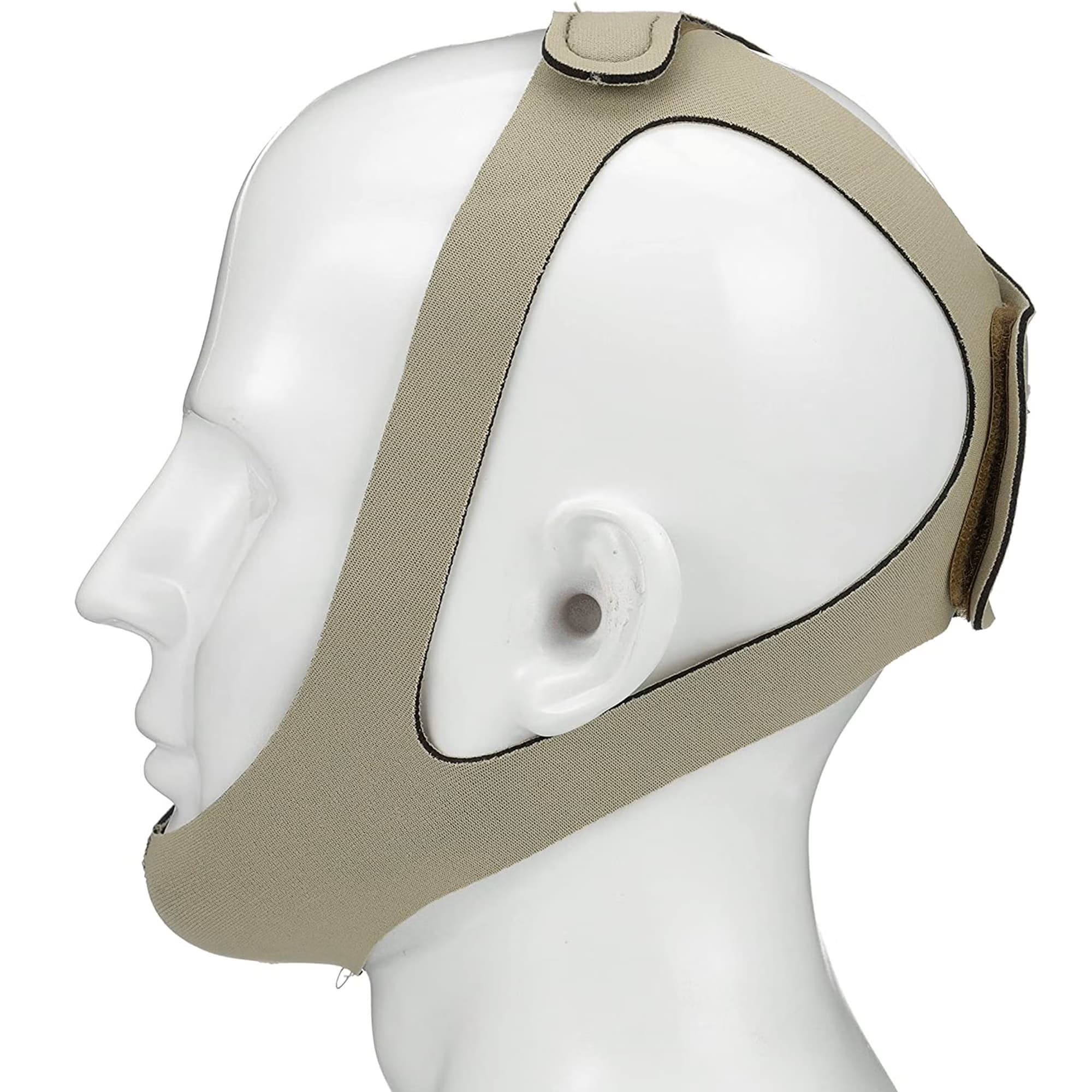 AG Industries Topaz Style Chinstrap, Adjustable, X-Large, Tan - Image 1