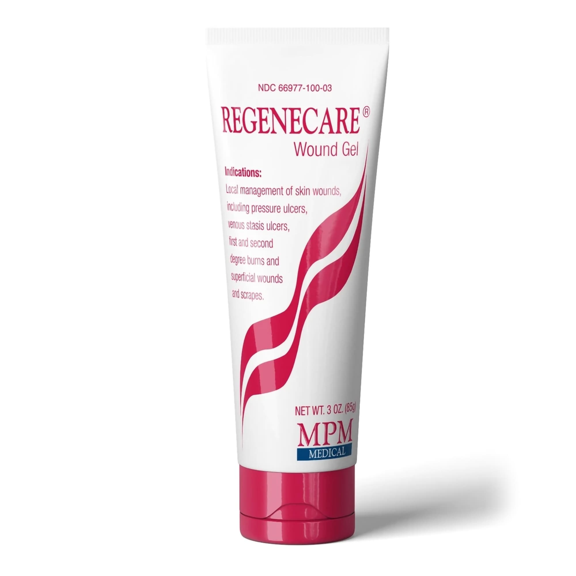 MPM Medical Regenecare Wound Care Hydrogel Dressing with 2% Lidocaine 3Oz Tube, Amorphous