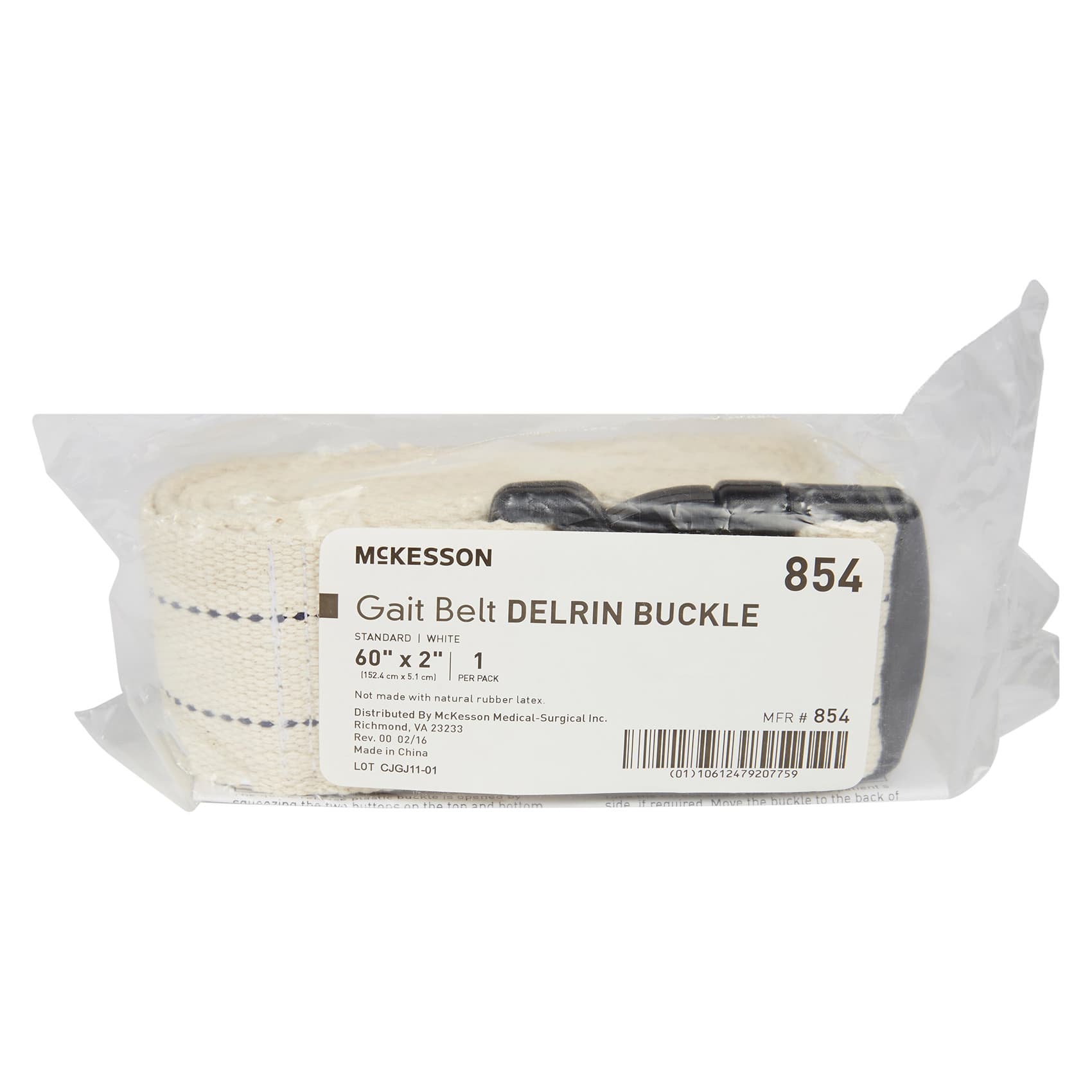 McKesson Select Gait Belt, 60 Length - Image 2