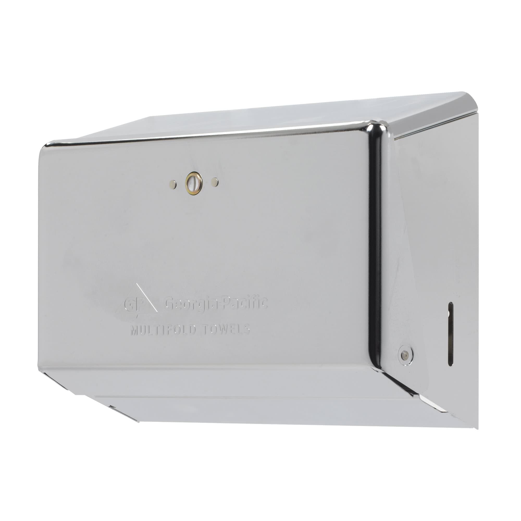 Georgia-Pacific Paper Towel Dispenser 275 Count Chrome - Image 2