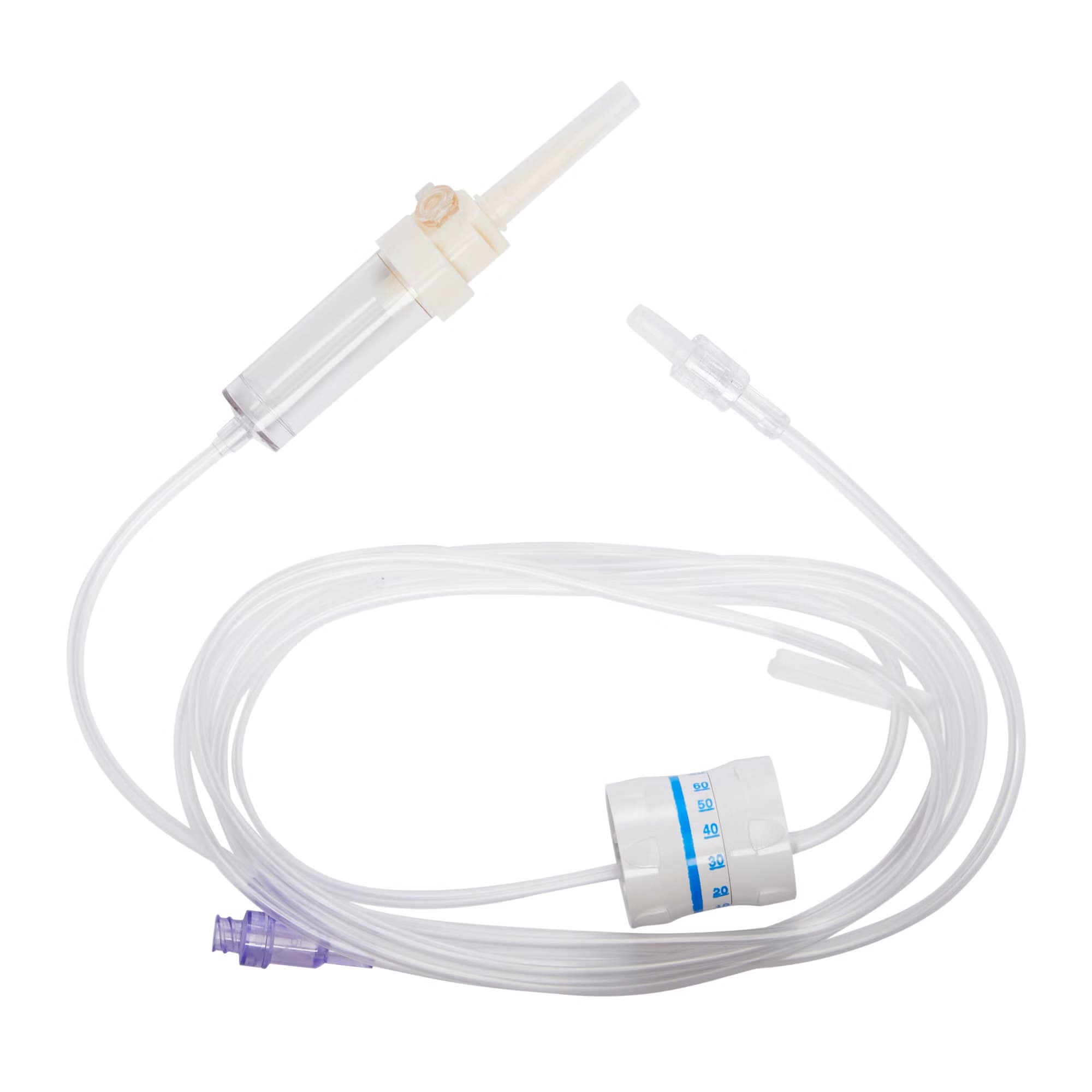 AmSafe Rotating Luer Lock Needle-Free Y Site Solution Set - Case of 50 - Image 1