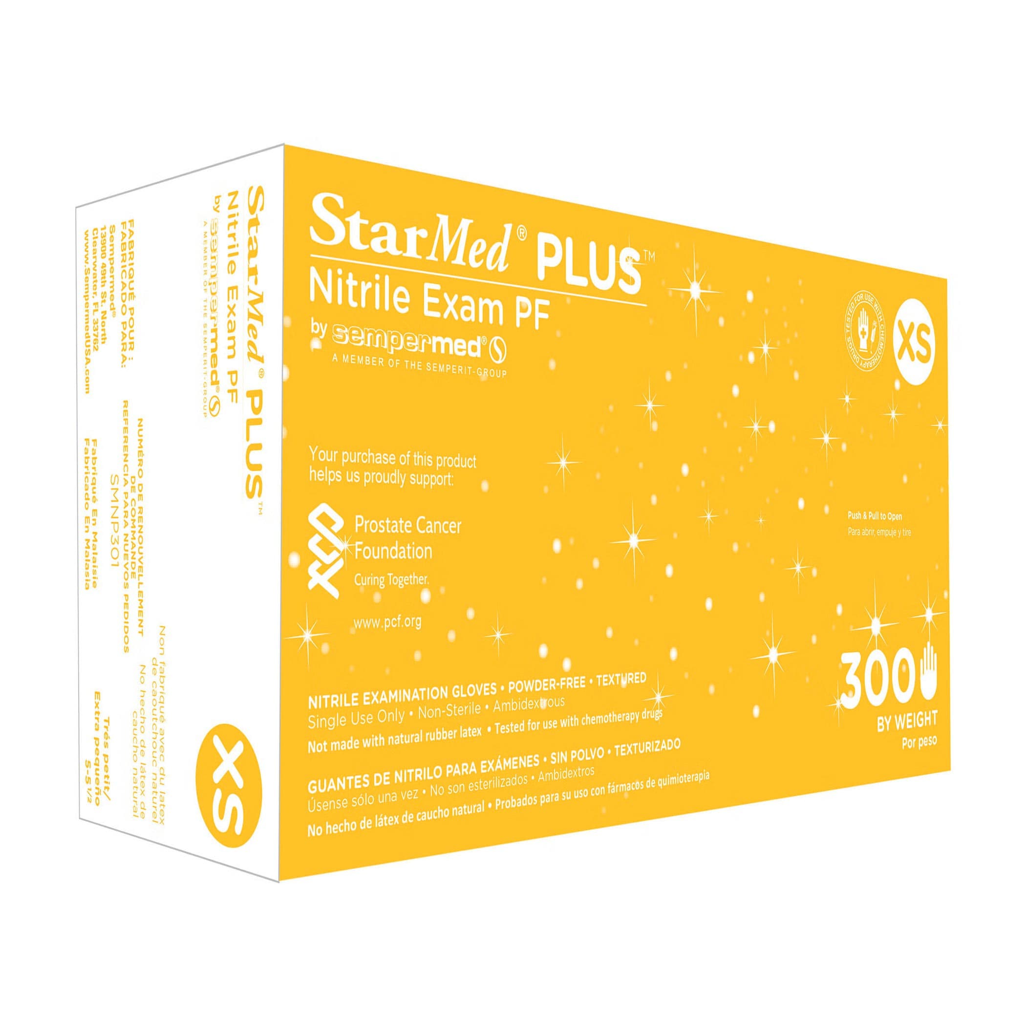 Sempermed Starmed Plus Nitrile Exam Gloves - Image 1