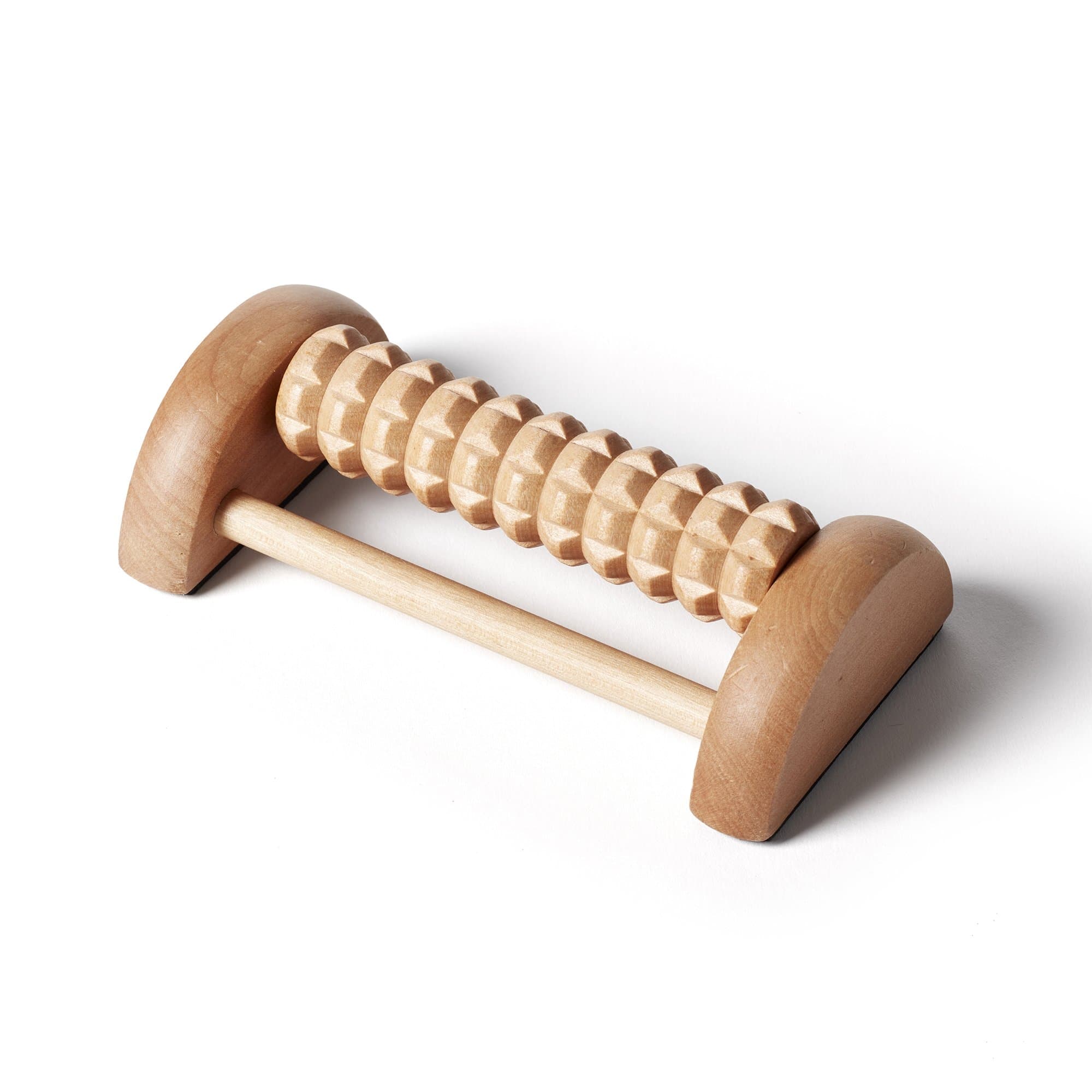 Kanjo Acupressure Foot Massage Single Roller, Brown, 1.5 x 3 x 6 Inch - Each - Image 1