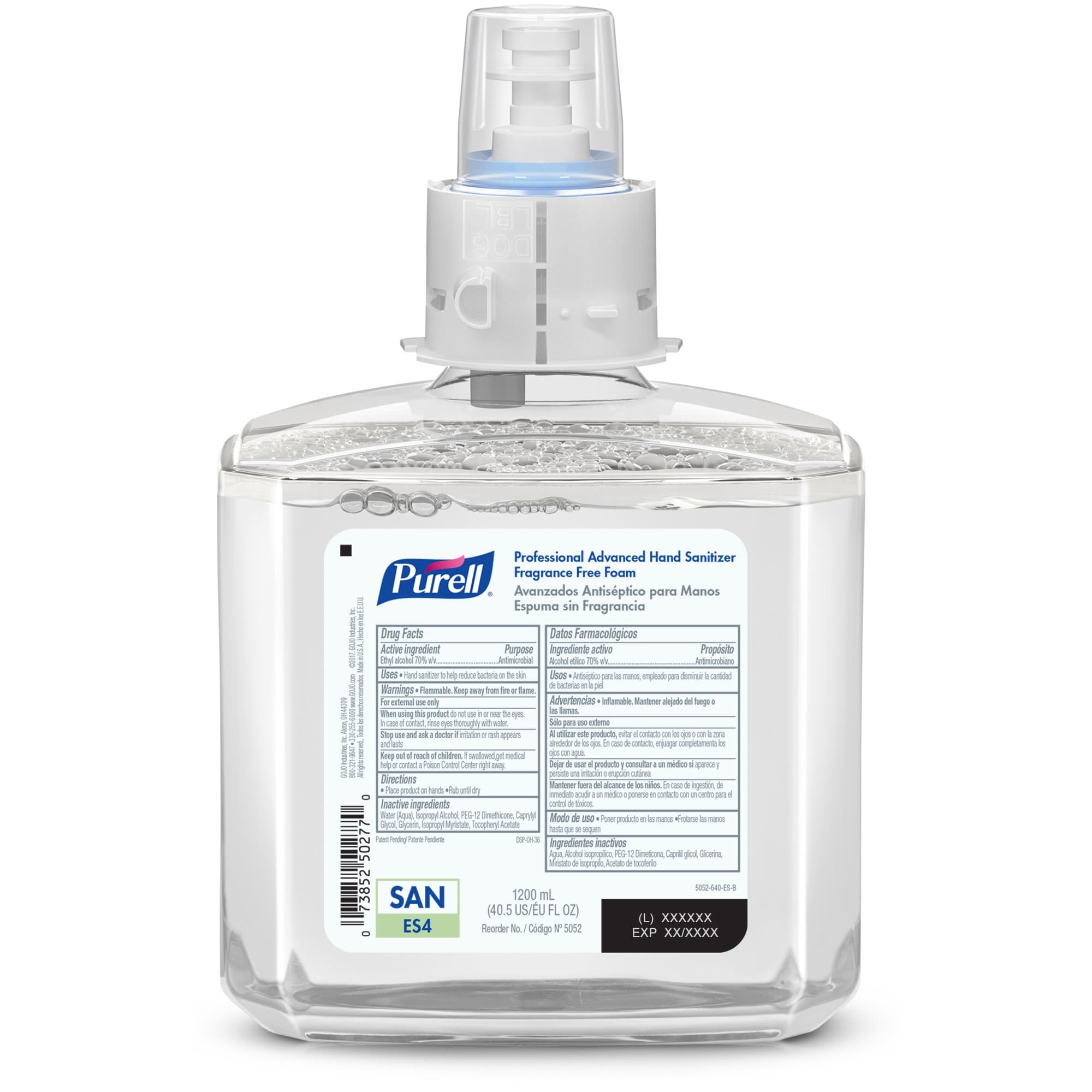 Purell Advanced Hand Sanitizer Foam Refill for Dispenser, 1200 ml - Image 2