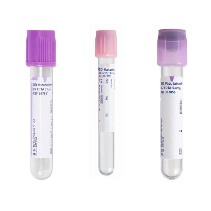 BD Vacutainer K2 EDTA Blood Collection Tube with Hemogard Closure - Image 1