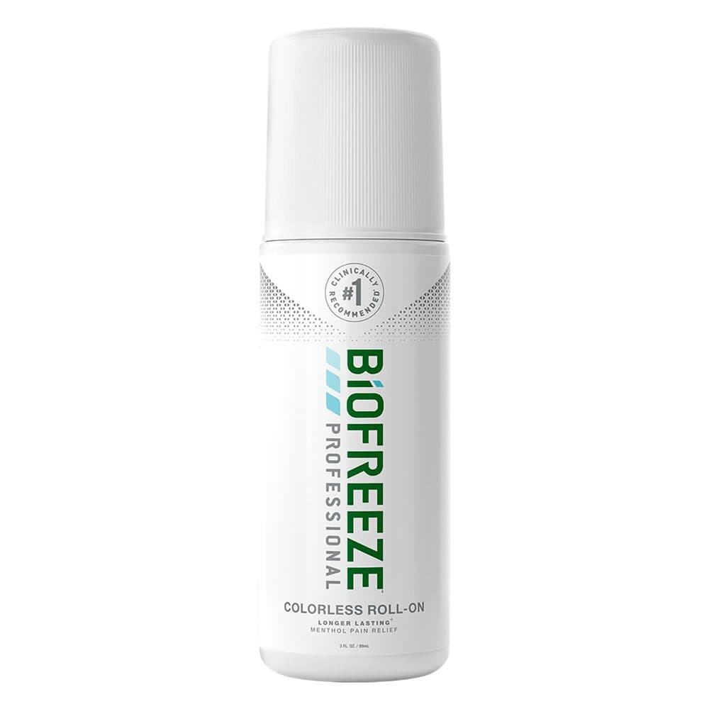 Biofreeze Professional Pain Reliever Roll-On Colorless 3 oz. - Image 1