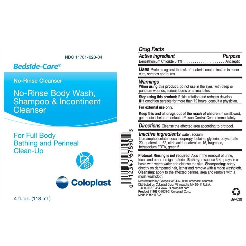 Bedside-Care No-rinse Body Wash Spray, 4.1 oz - Image 2