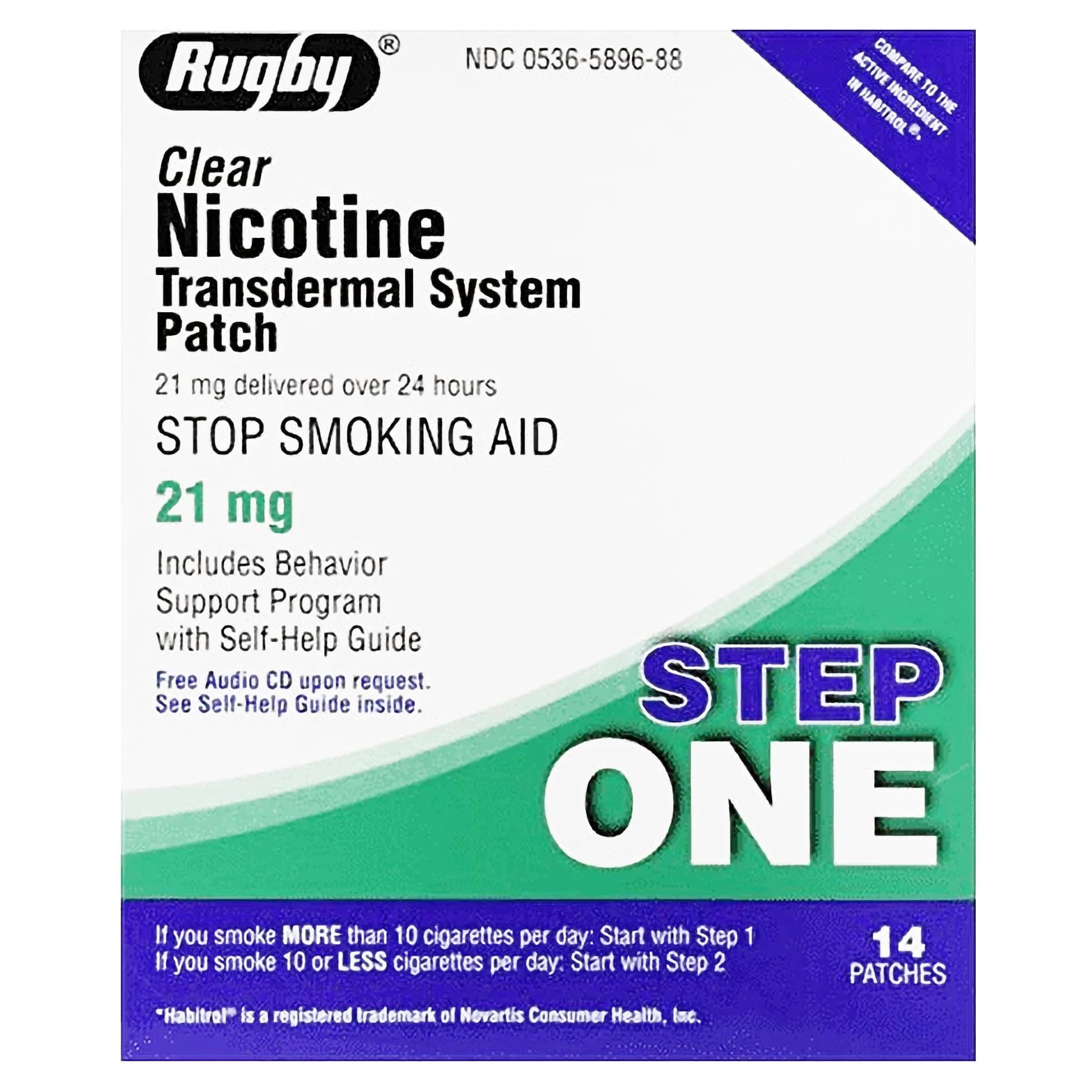 Major Rugby Nicotine Transdermal System Patch, Step 2 - Image 2