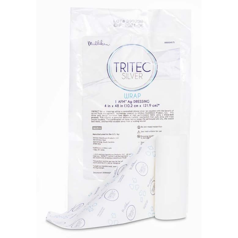 TRITEC Silver Contact Layer Dressing 4" x 48", Flexible - Each - Image 1