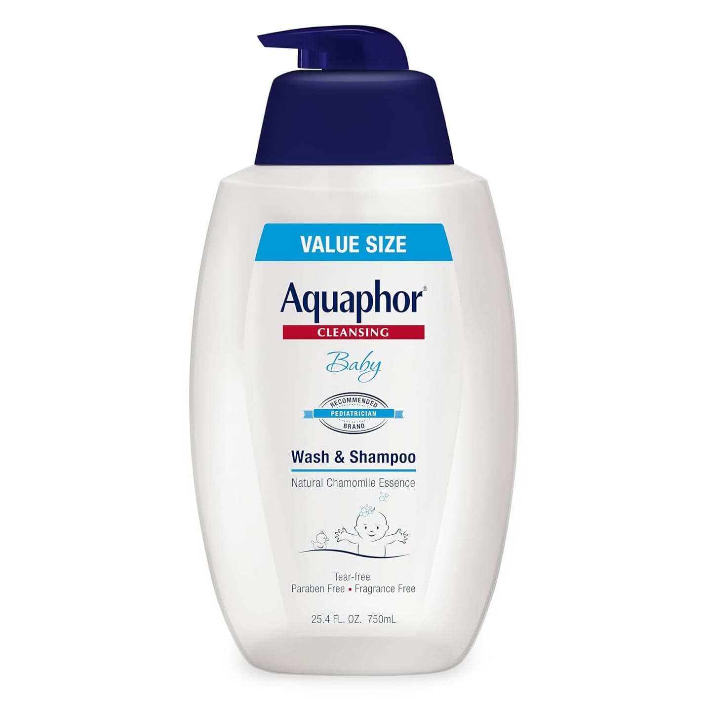 Aquaphor Baby Wash and Shampoo, Unscented - Image 2