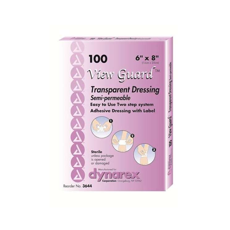 View Guard Transparent Film Dressing, 6 x 8 Inch - Case of 80 - Image 1